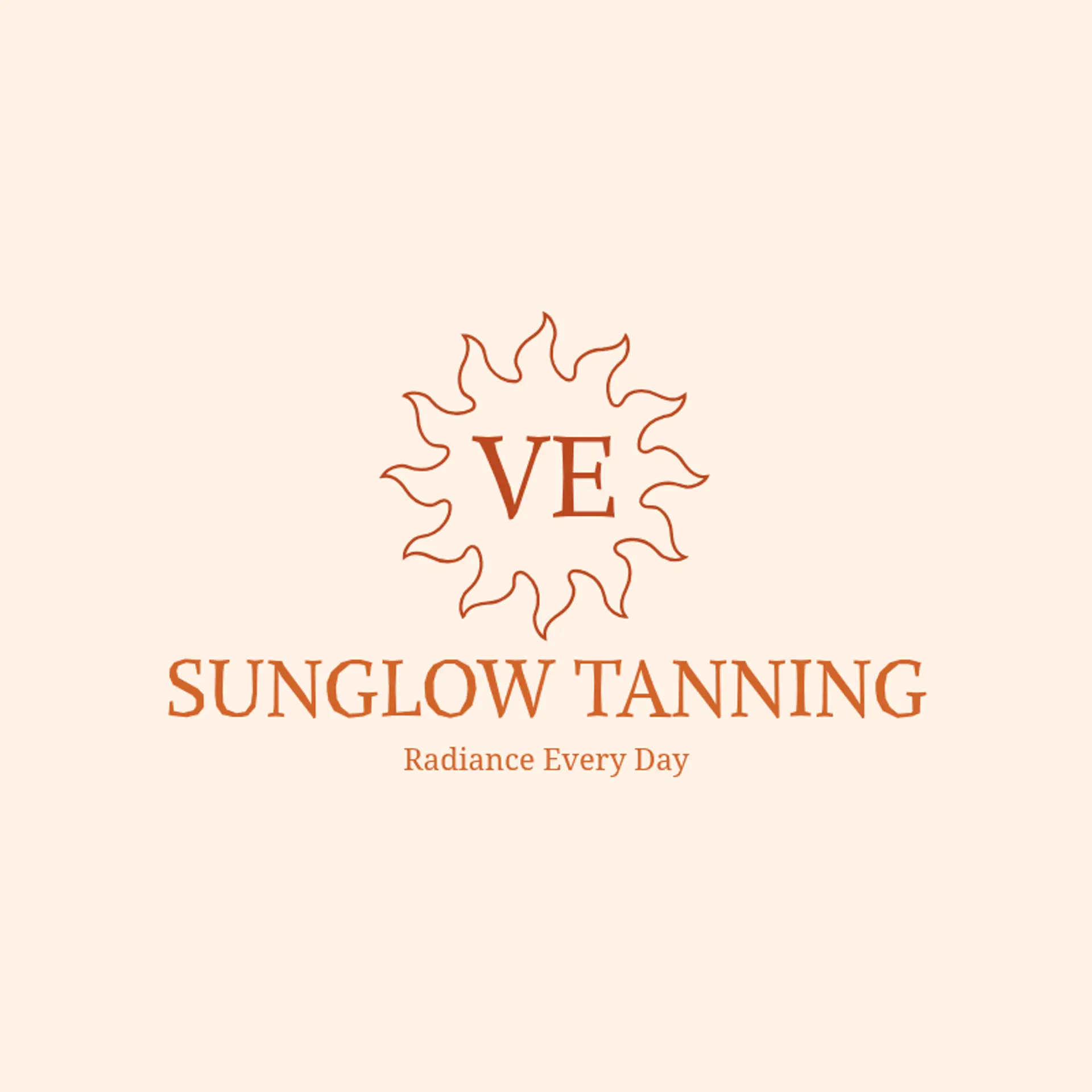 Bronzed Bloom logo for tanning salon