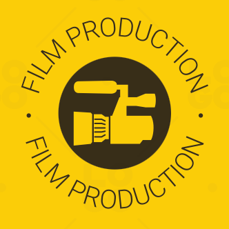 Premium Vector | Studio film production logo design