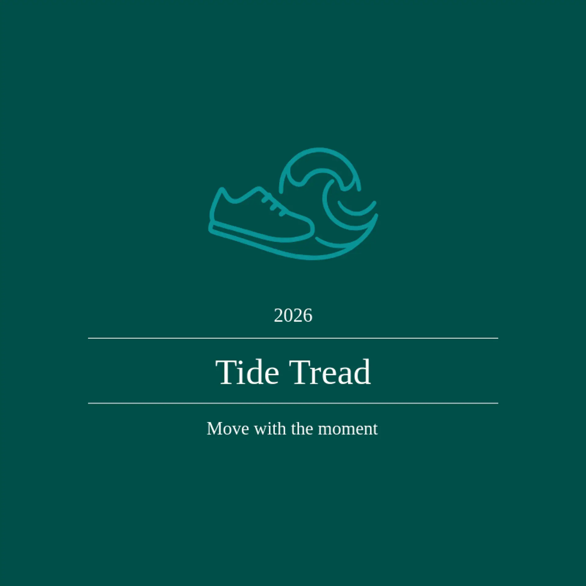 Tide Tread logo for shoe