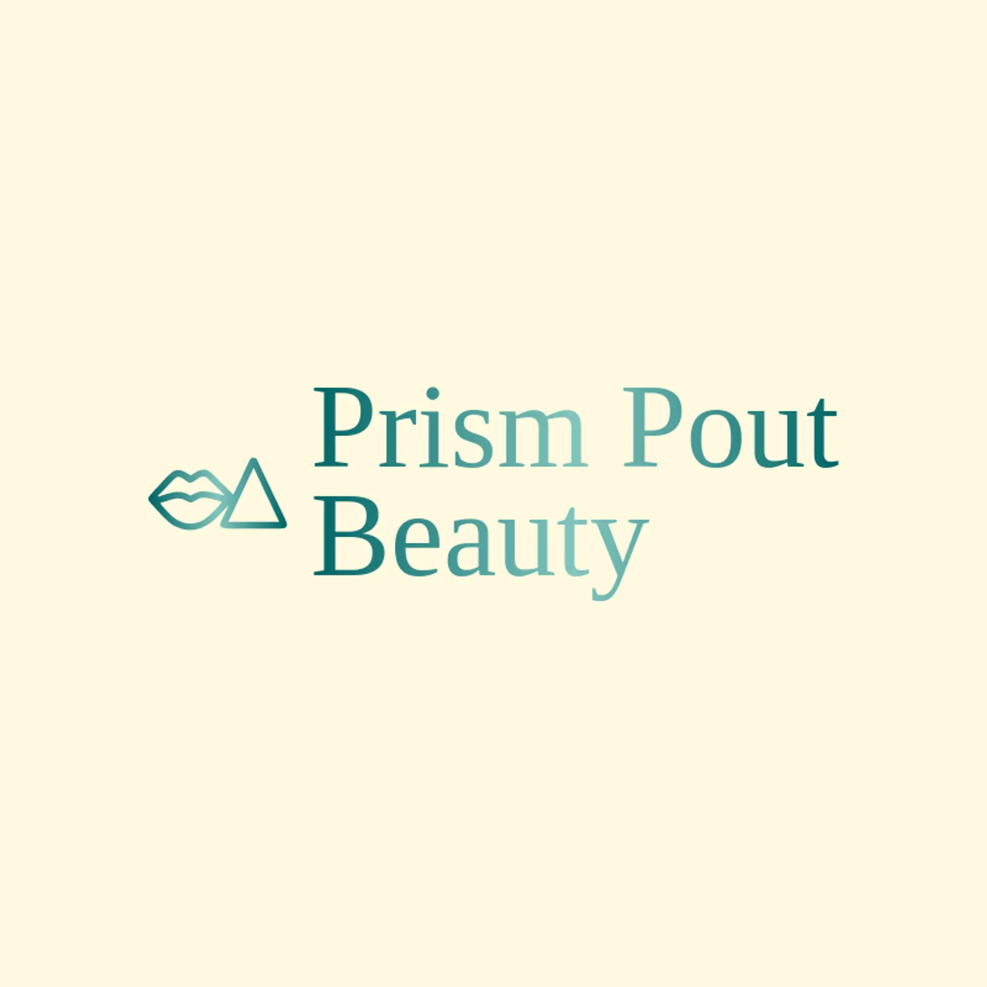 Prism Pout Beauty logo for lips