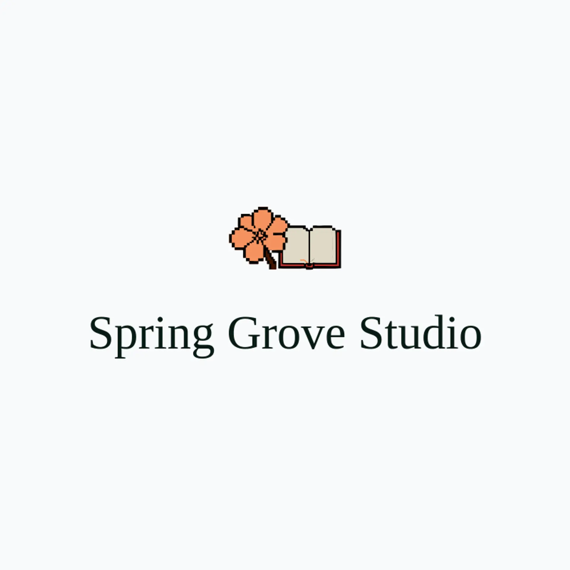 Spring Grove Studio logo for cherry blossom