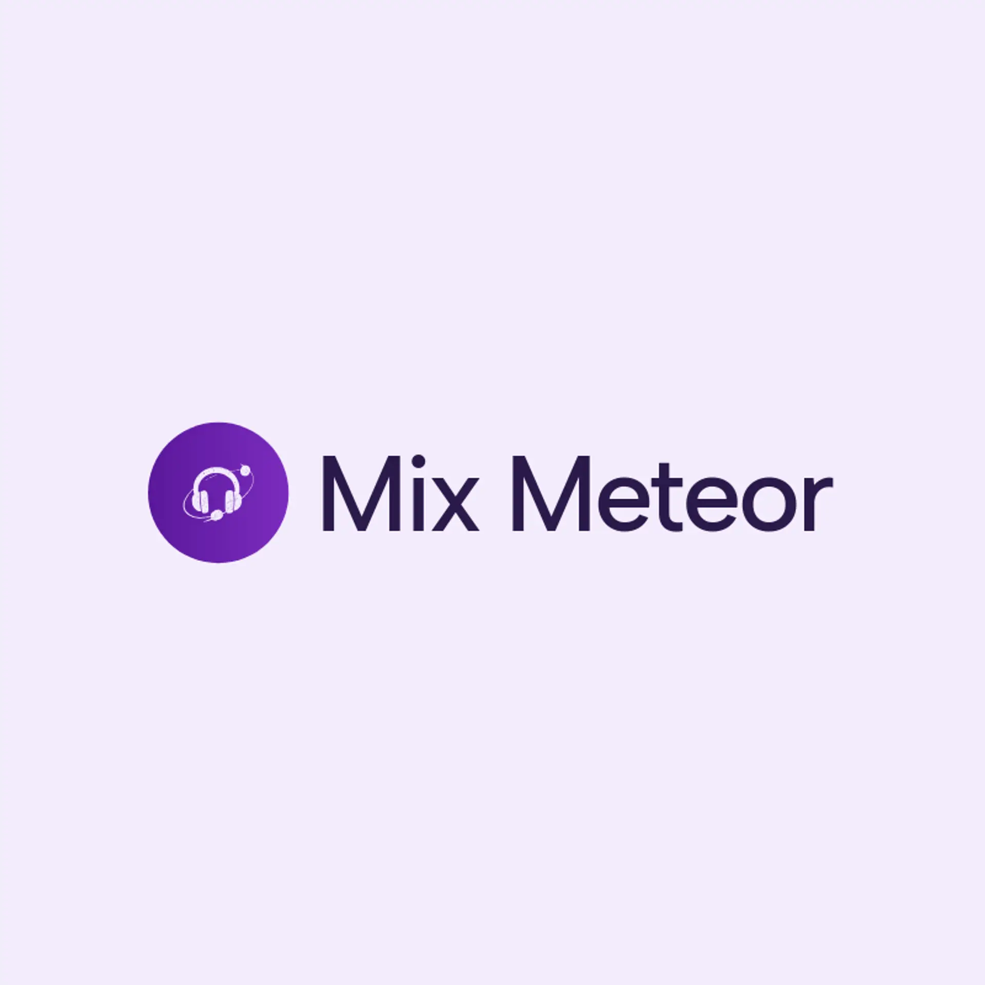 Mix Meteor logo for headphones