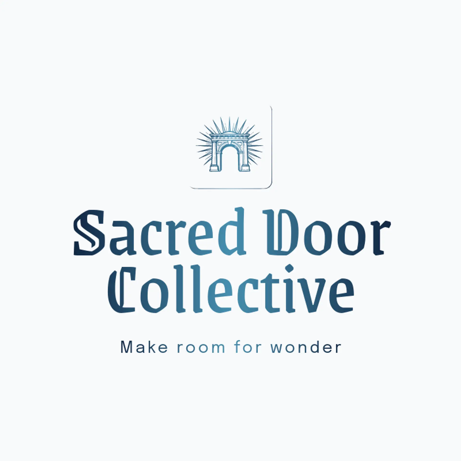 Sacred Door Collective logo for krishna