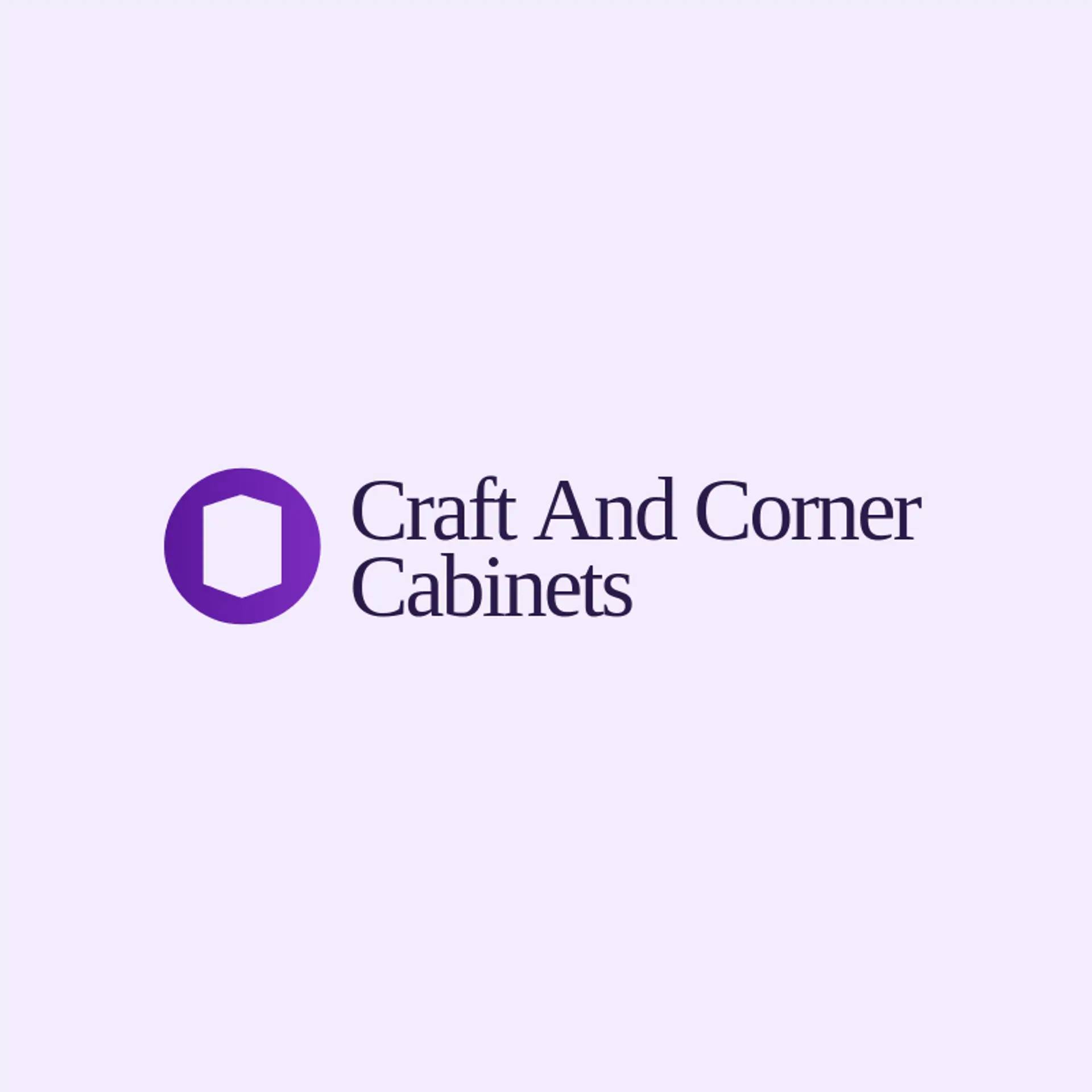 Craft and Corner Cabinets logo for cabinet