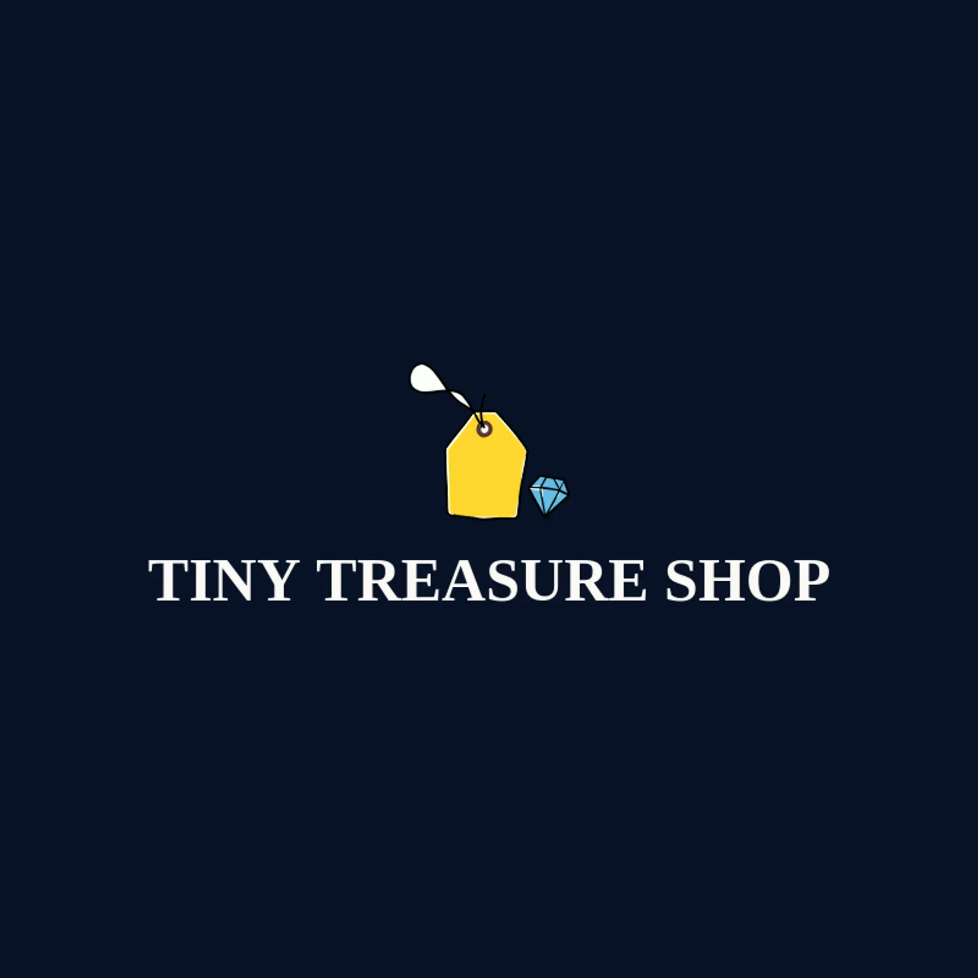 Tiny Treasure Shop logo for gift