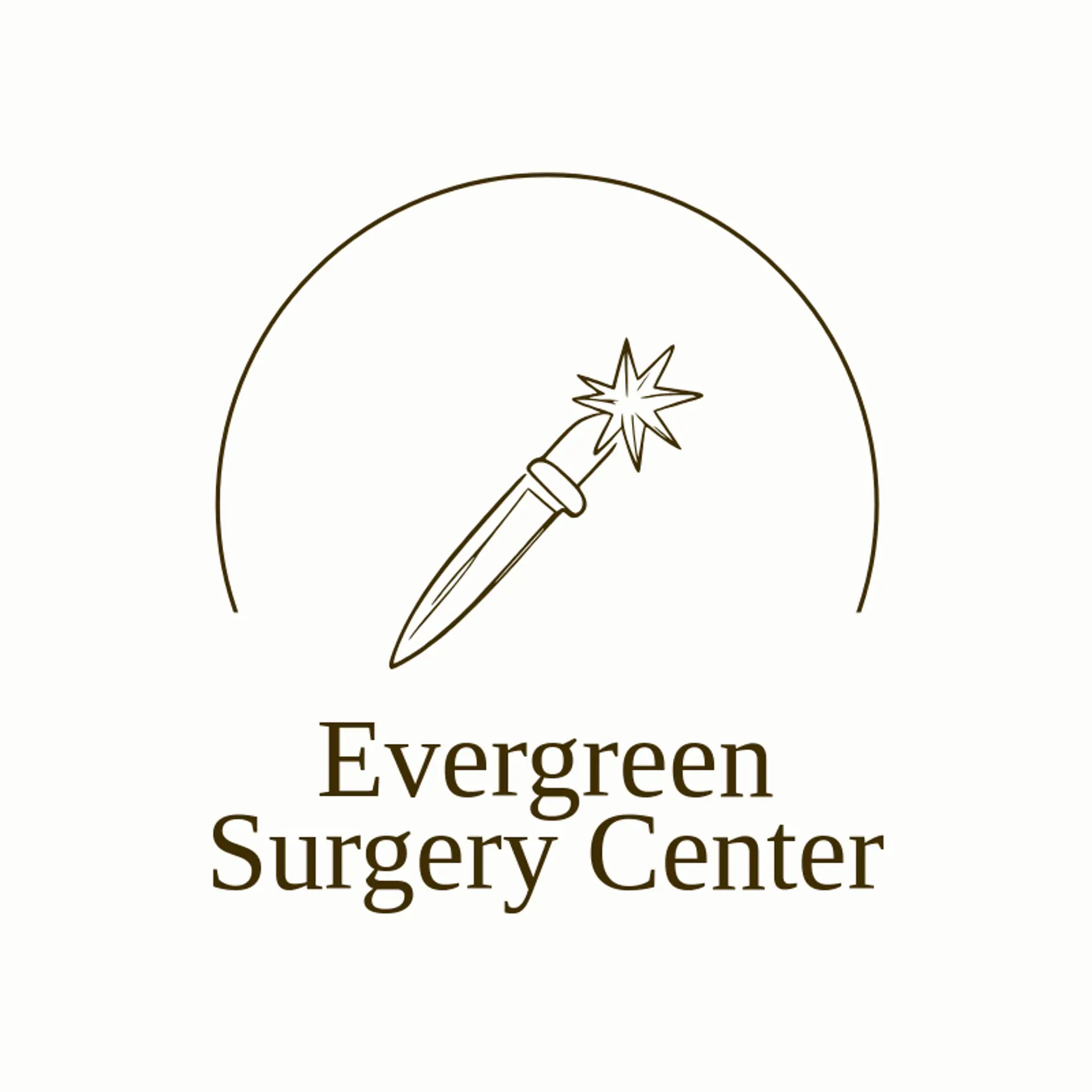 Evergreen Surgery Center logo for surgery