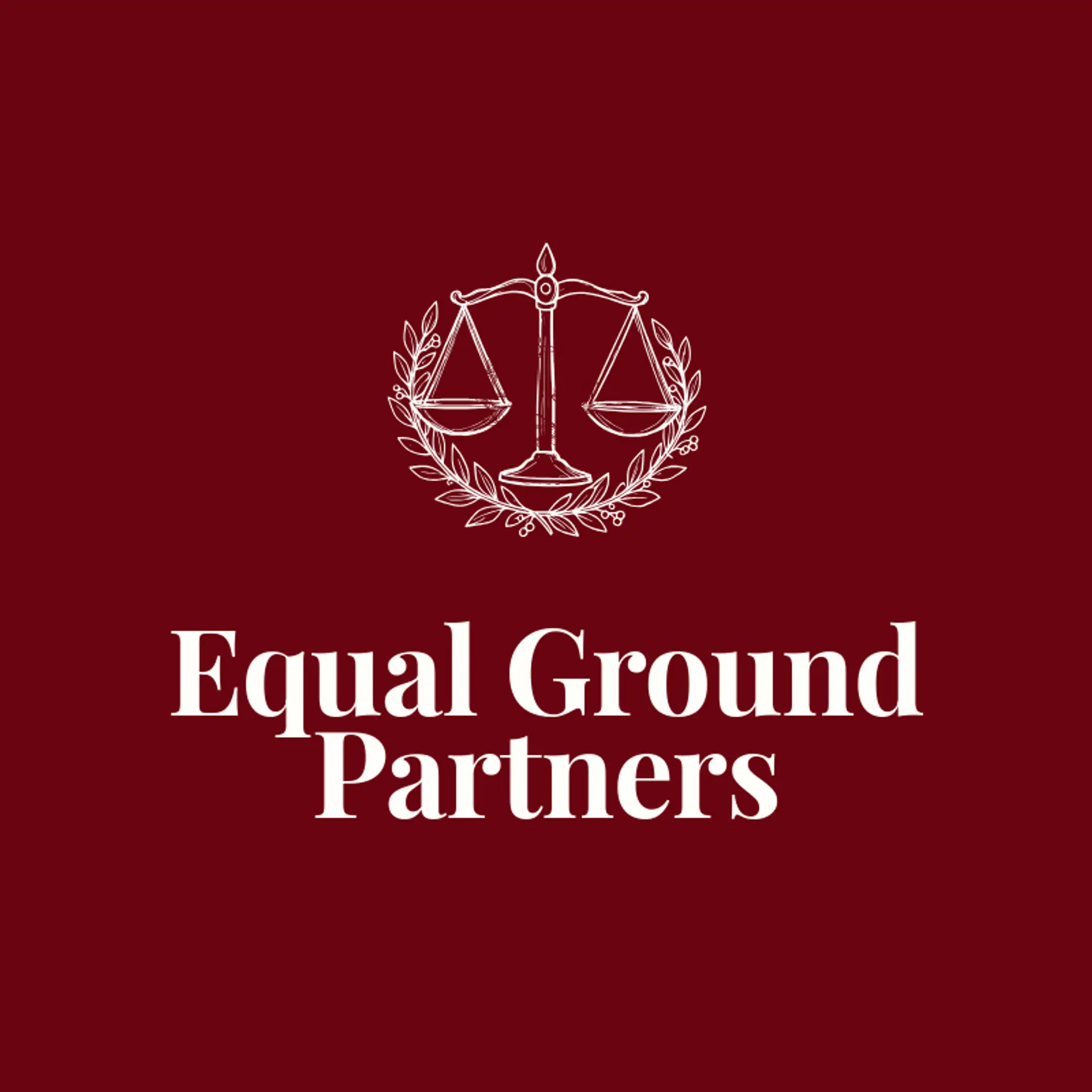 Equal Ground Partners logo for justice