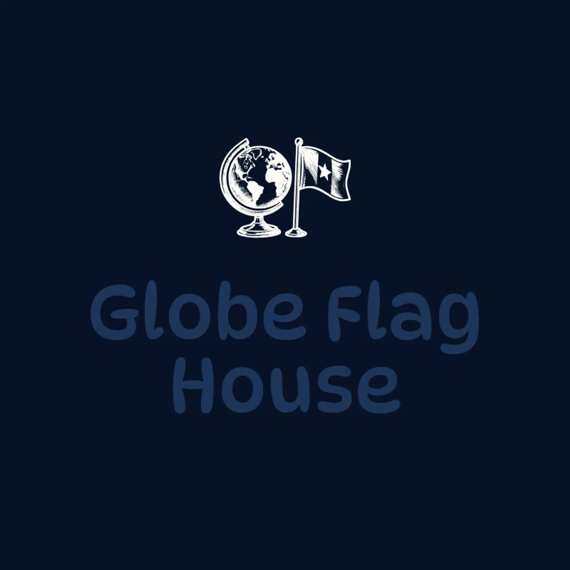 Globe Flag House logo for flag