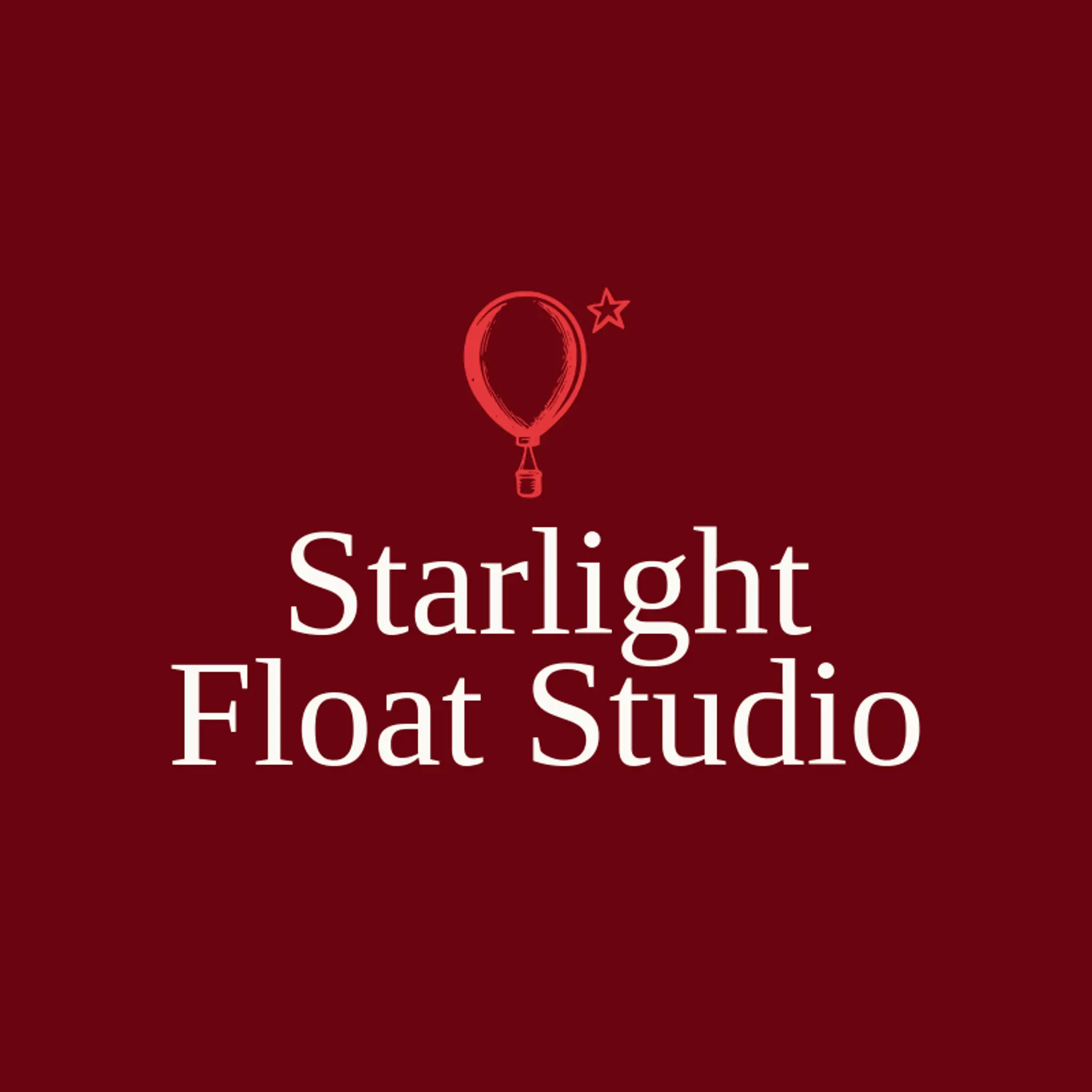 Starlight Float Studio logo for balloon