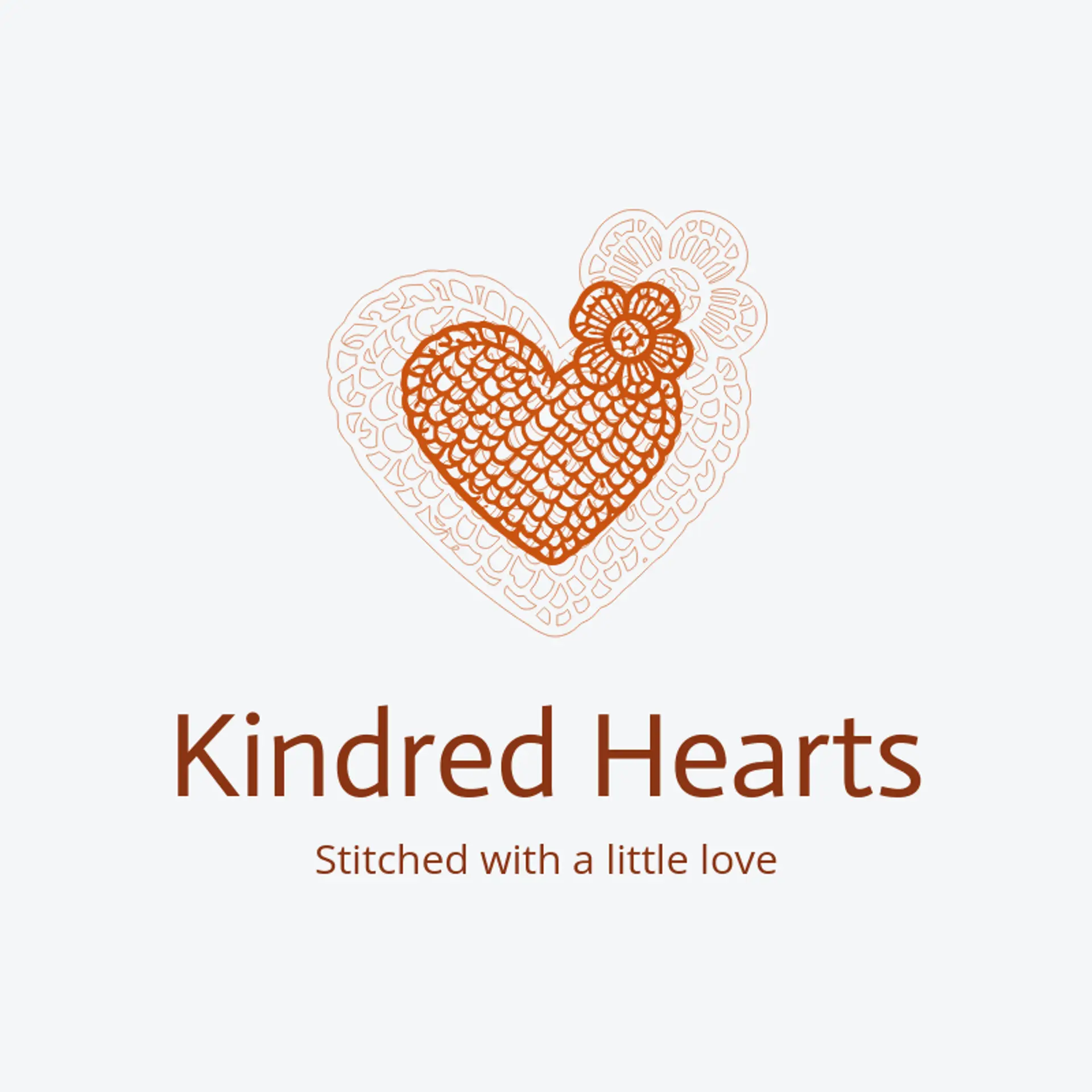 Kindred Hearts logo for crochet