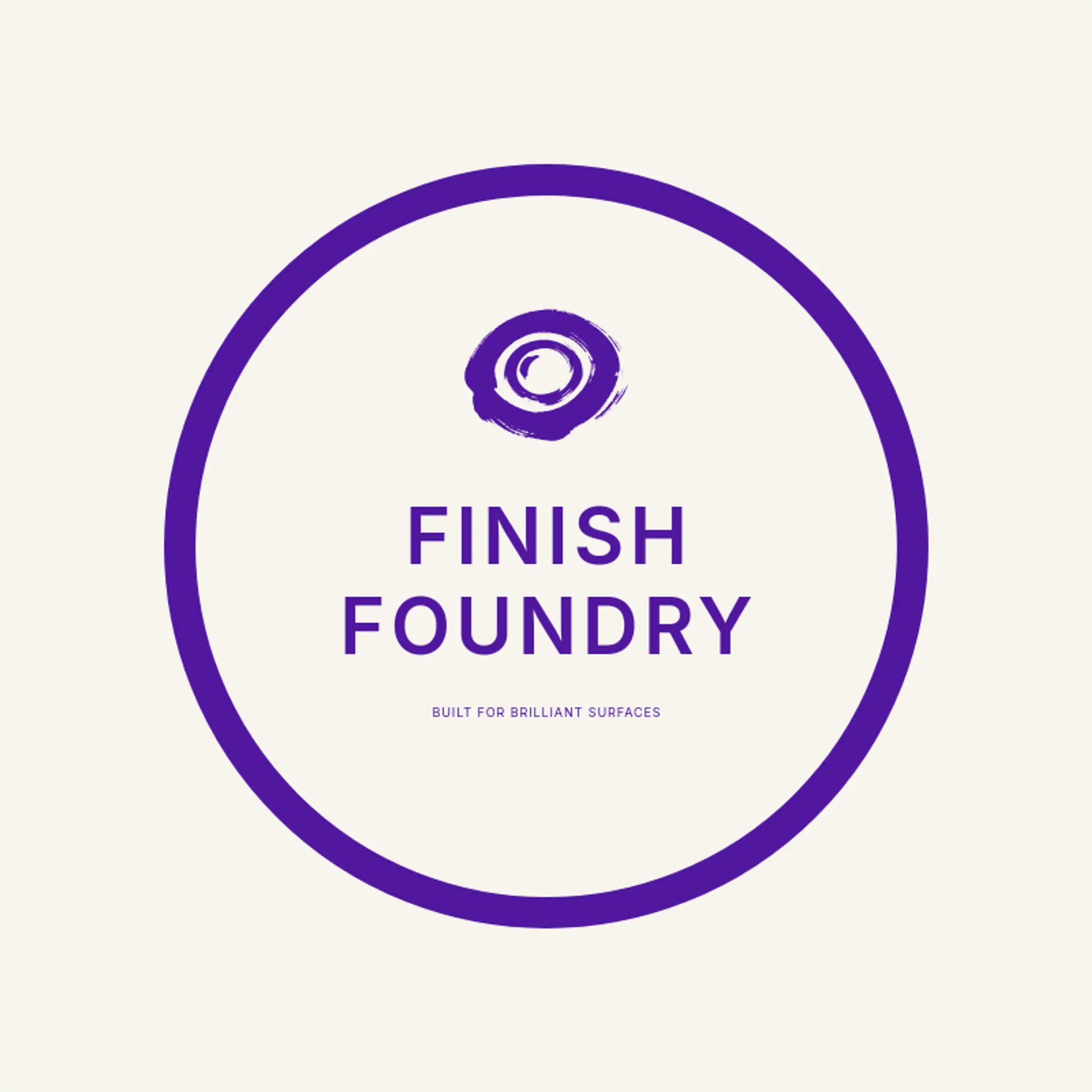 Finish Foundry logo for detailing