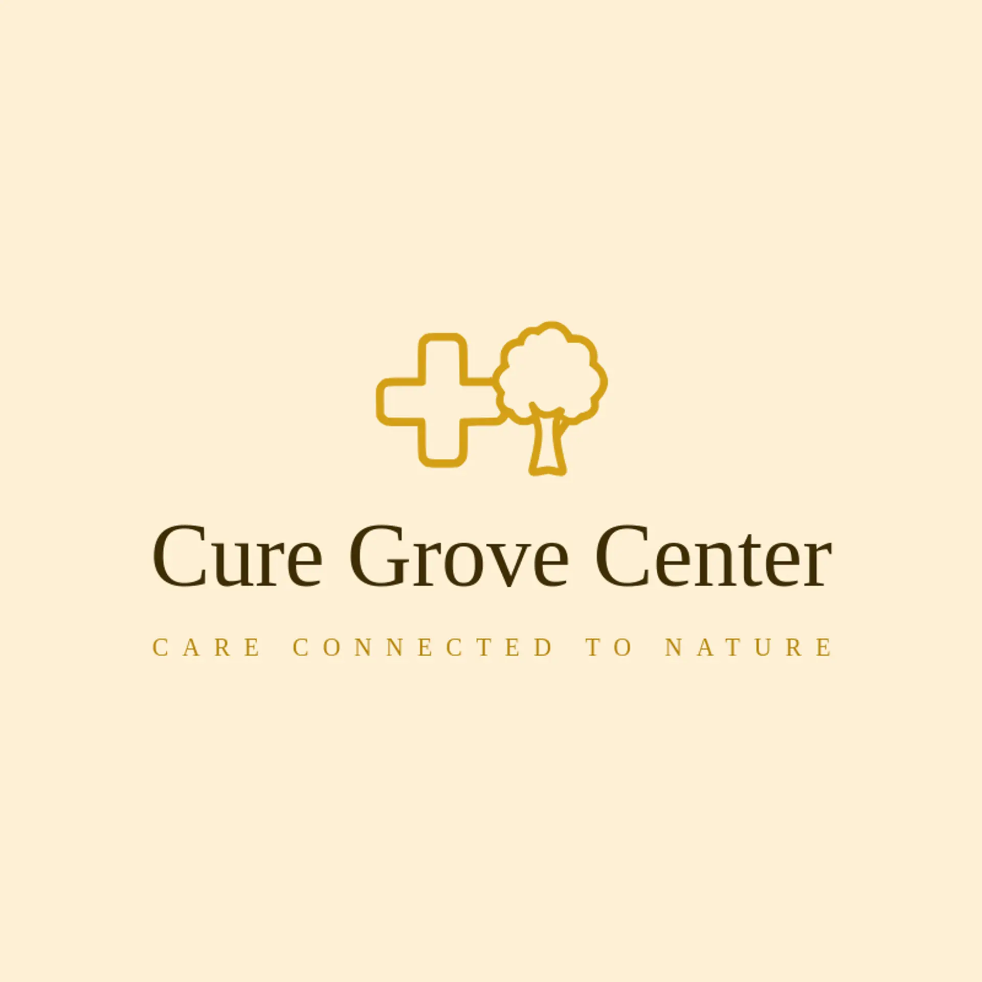 Cure Grove Center logo for cure