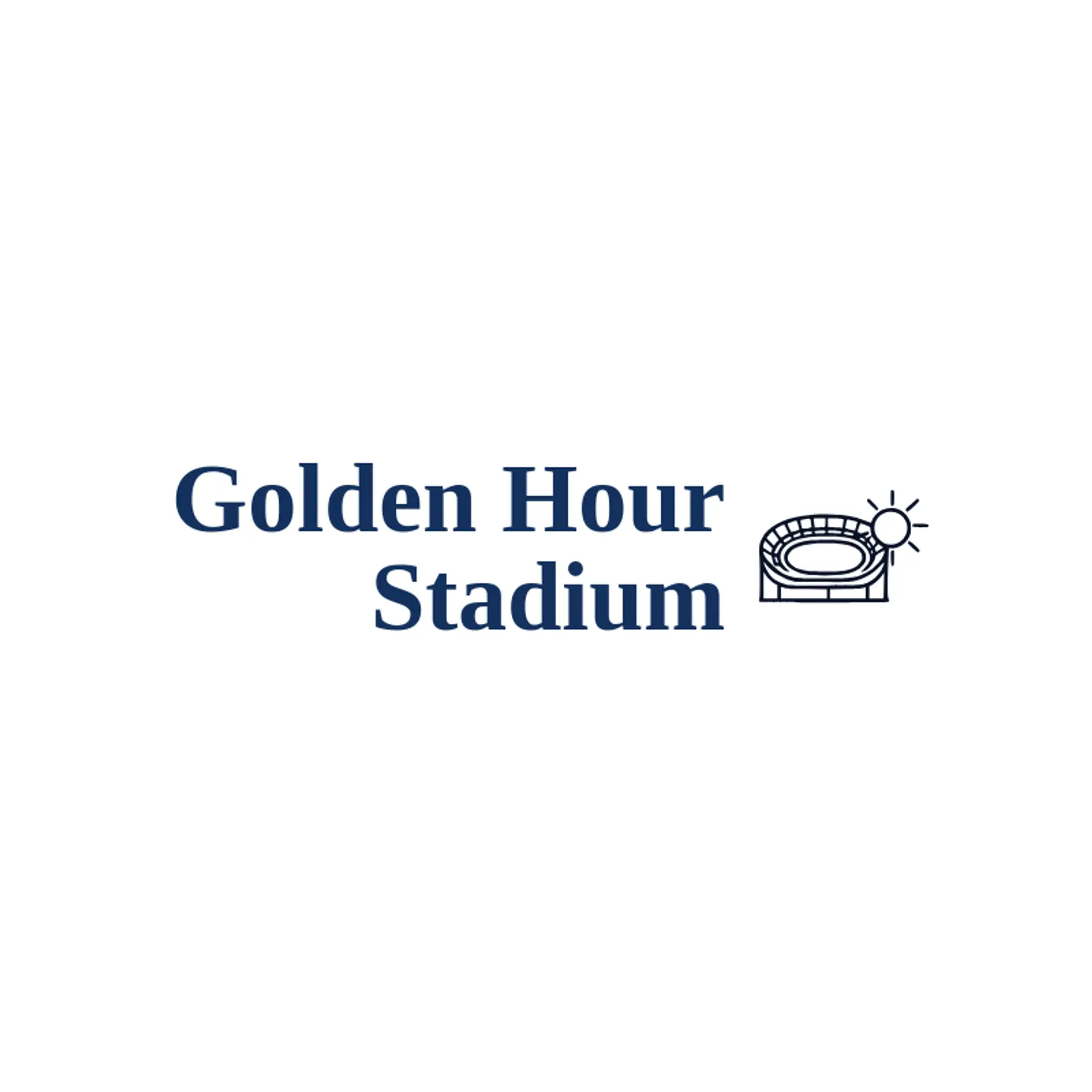 Golden Hour Stadium logo for stadium