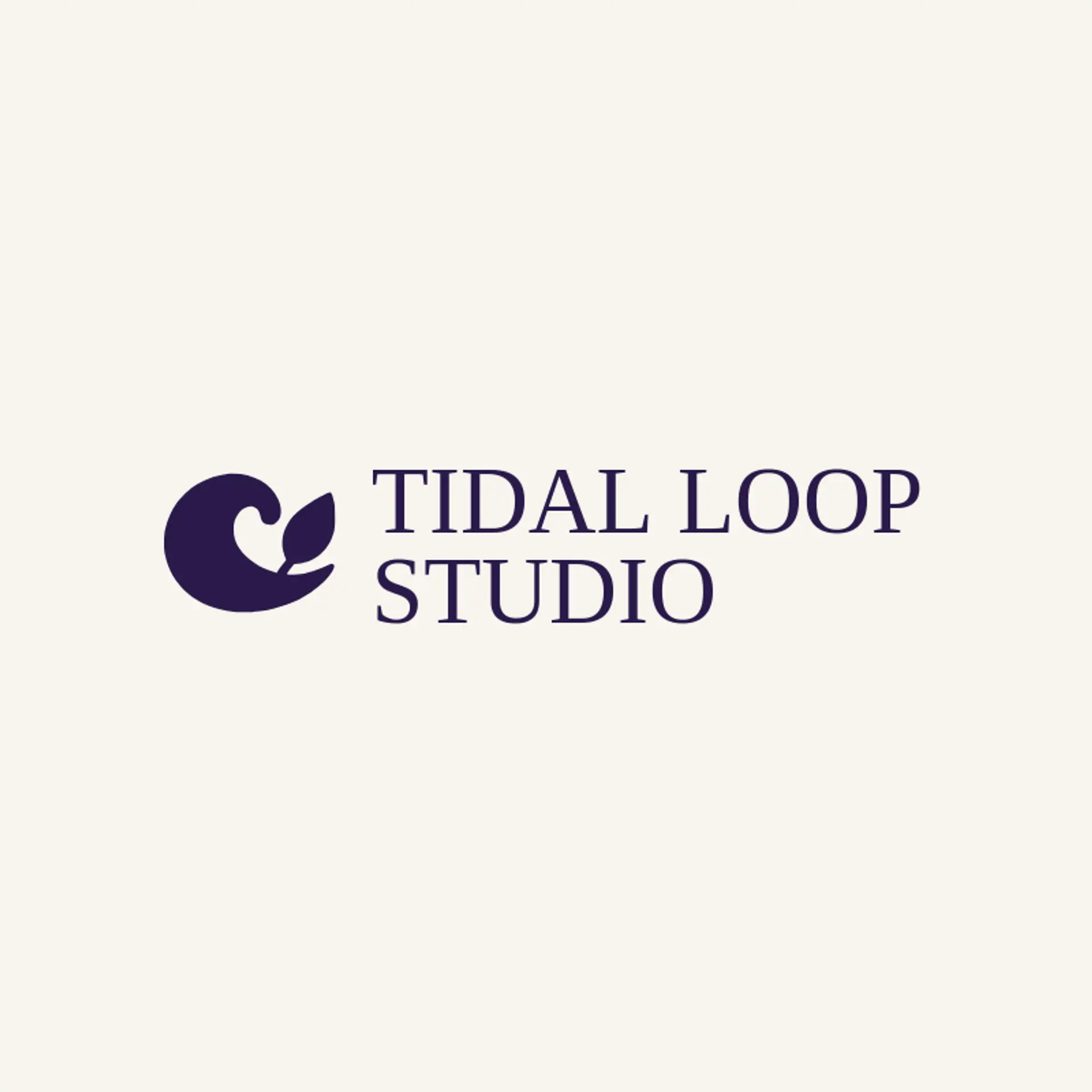 Tidal Loop Studio logo for sustainability