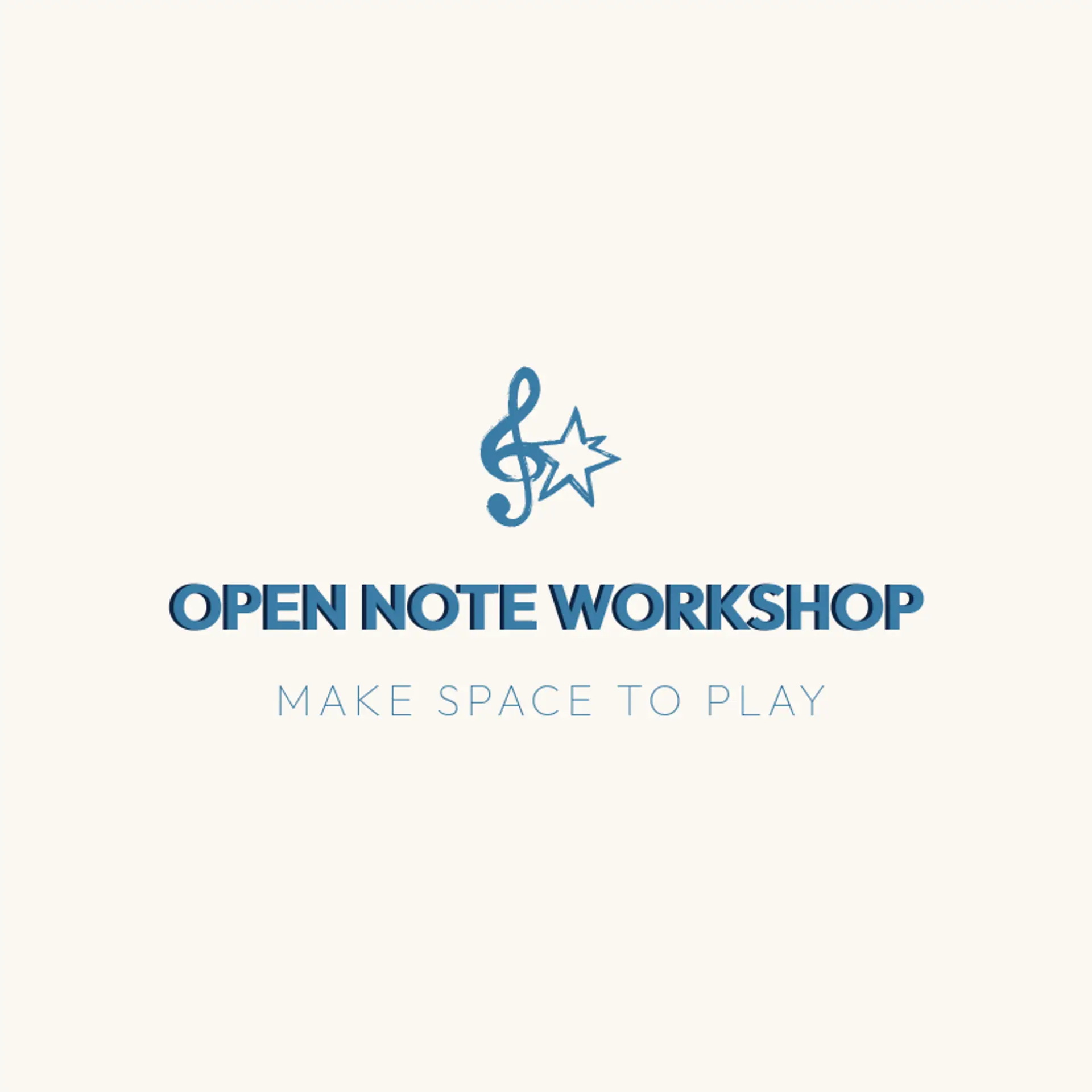 Open Note Workshop logo for bass