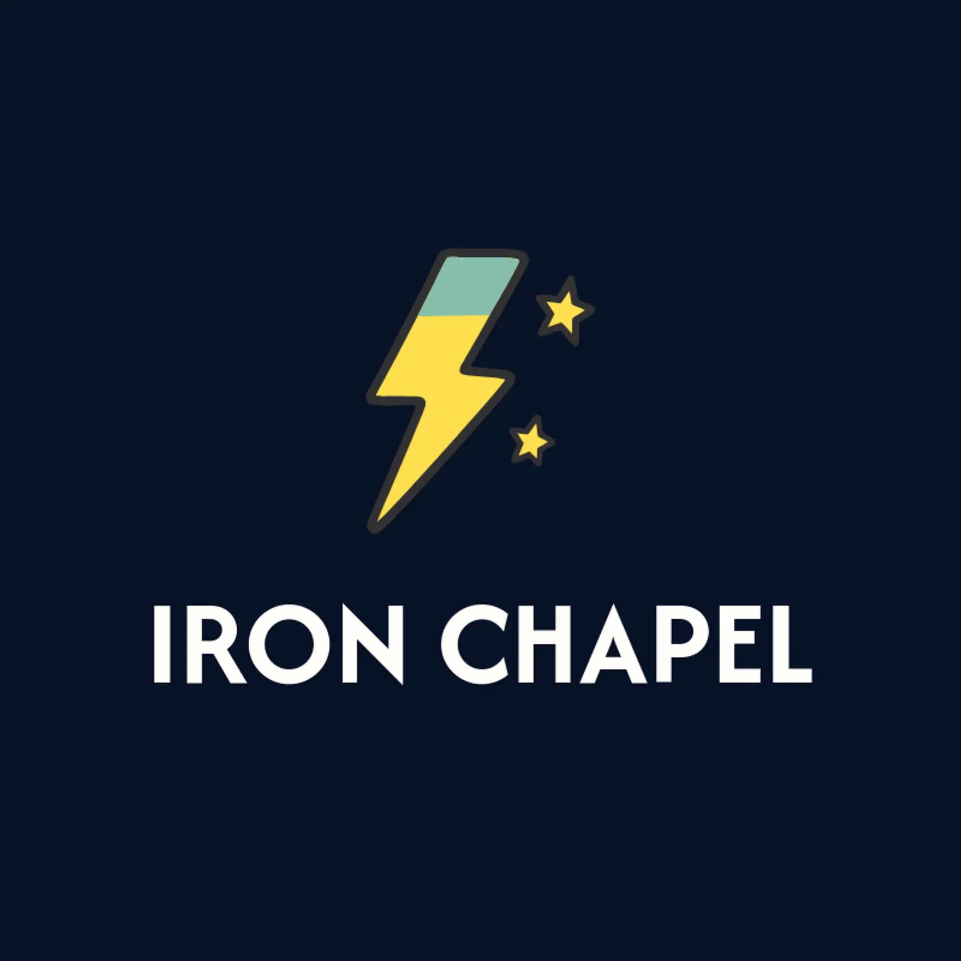Iron Chapel logo for metal band