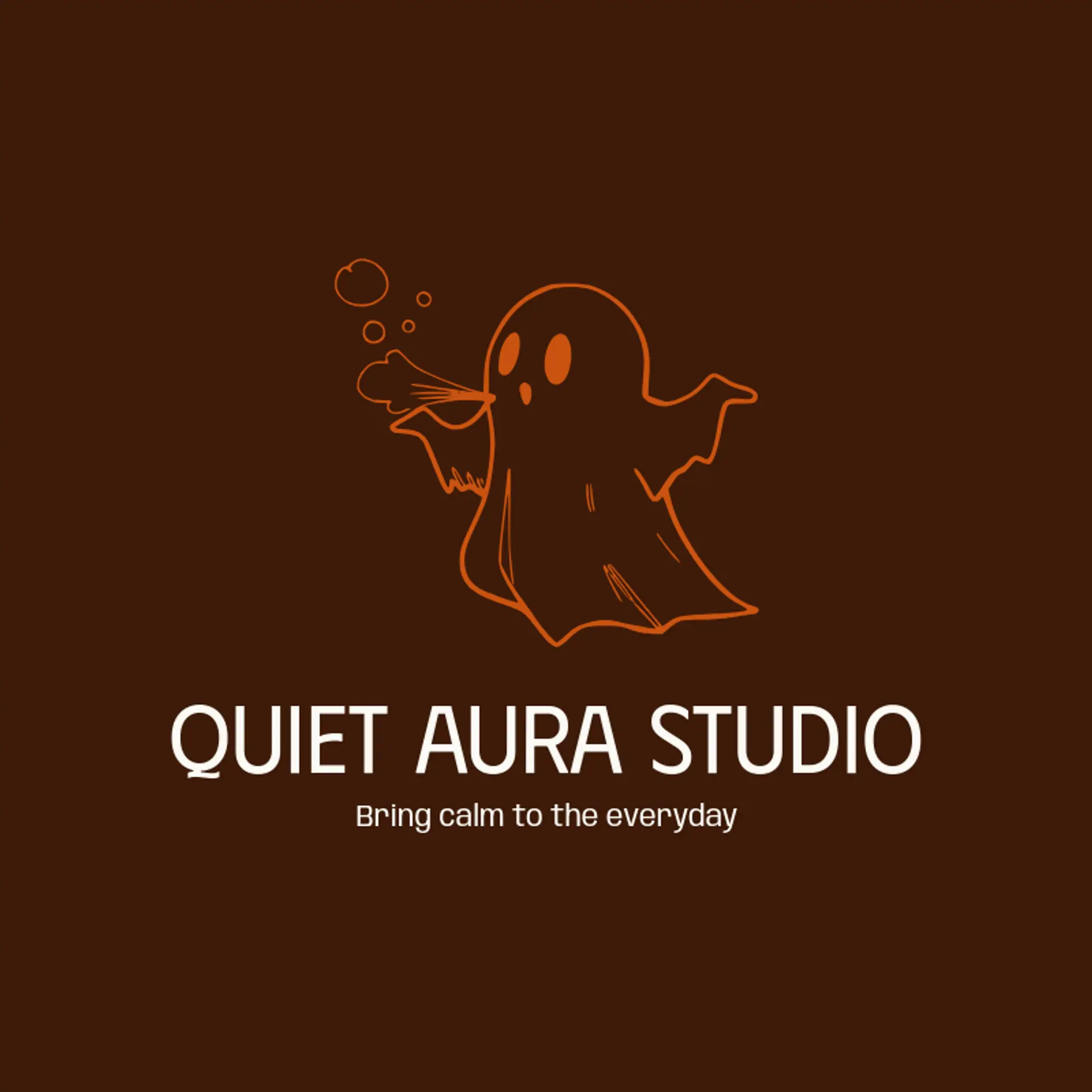 Quiet Aura Studio logo for spirit