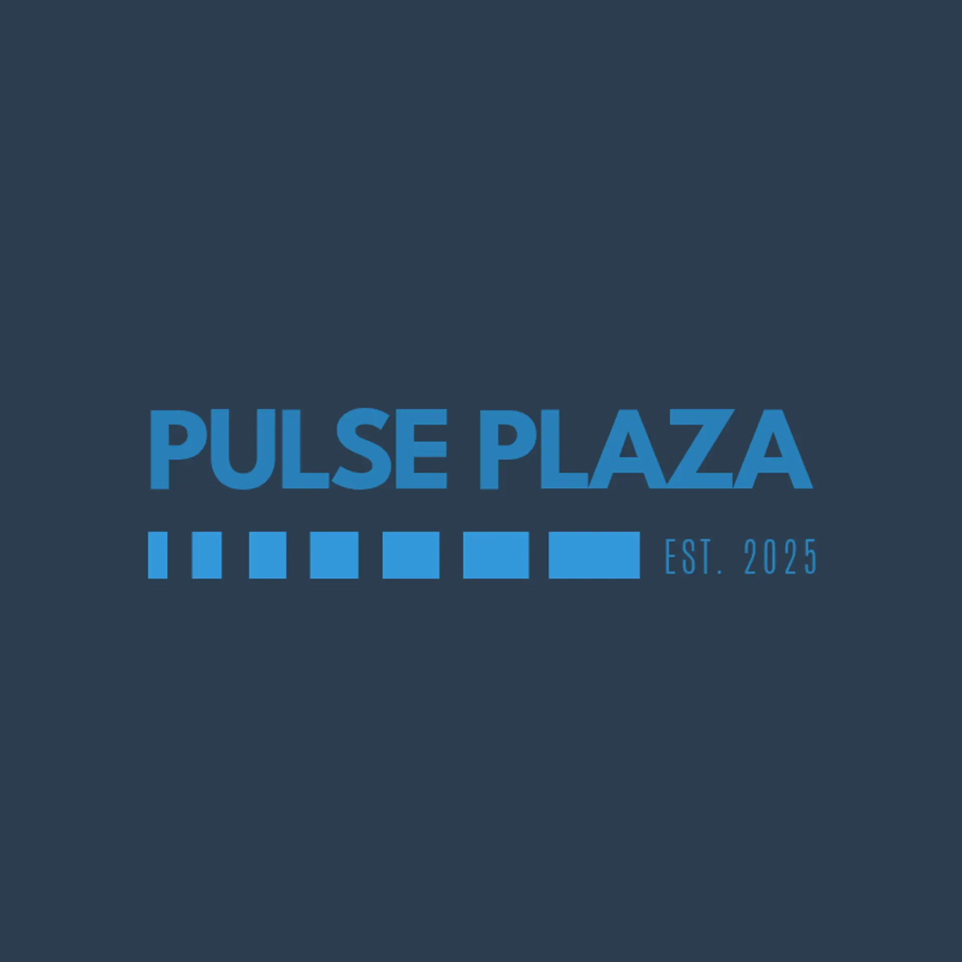 Pulse Plaza logo for cool music