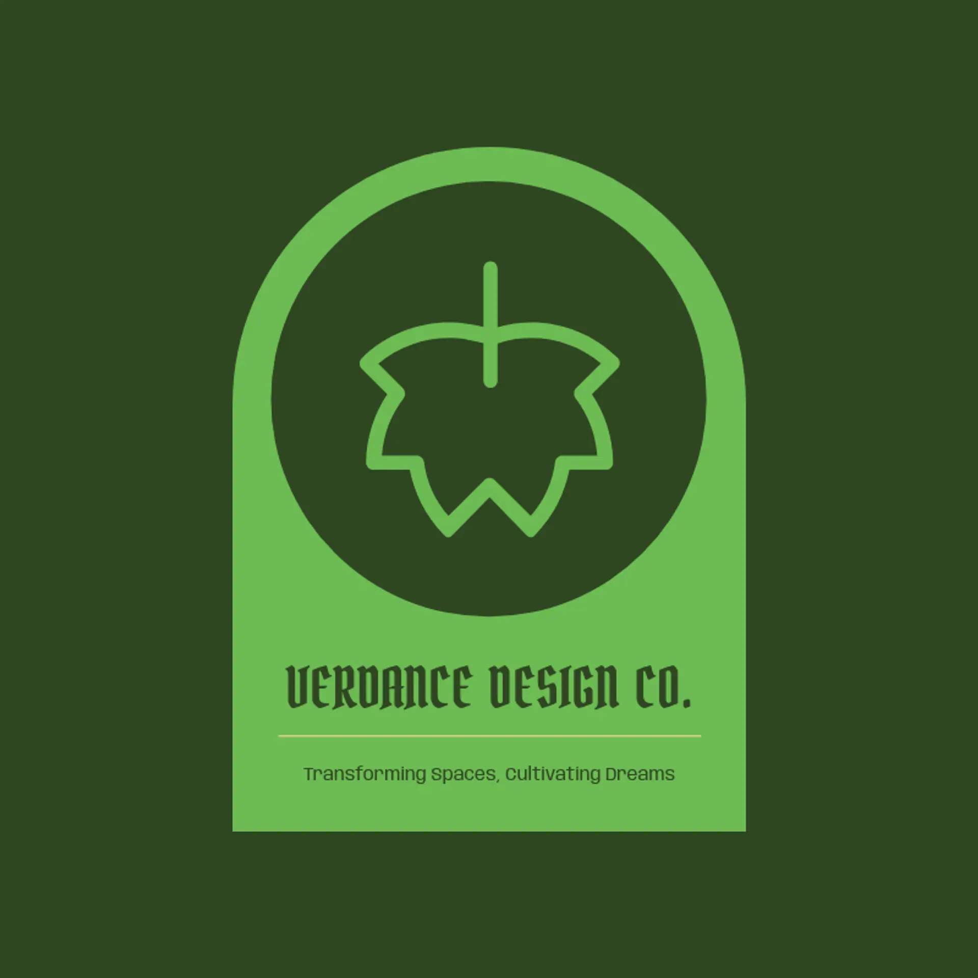 GreenLine Landscapes logo for landscaping