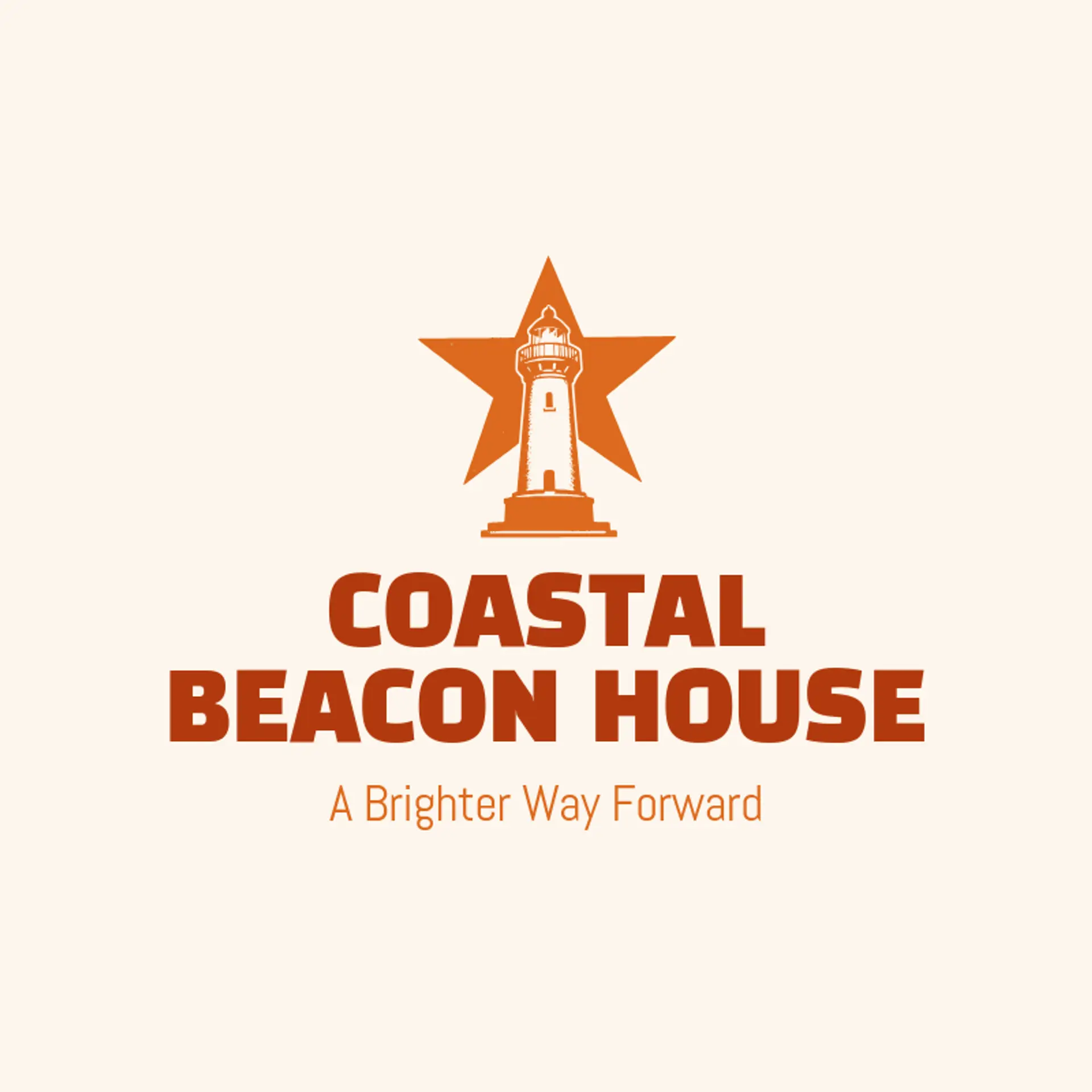 Coastal Beacon House logo for american