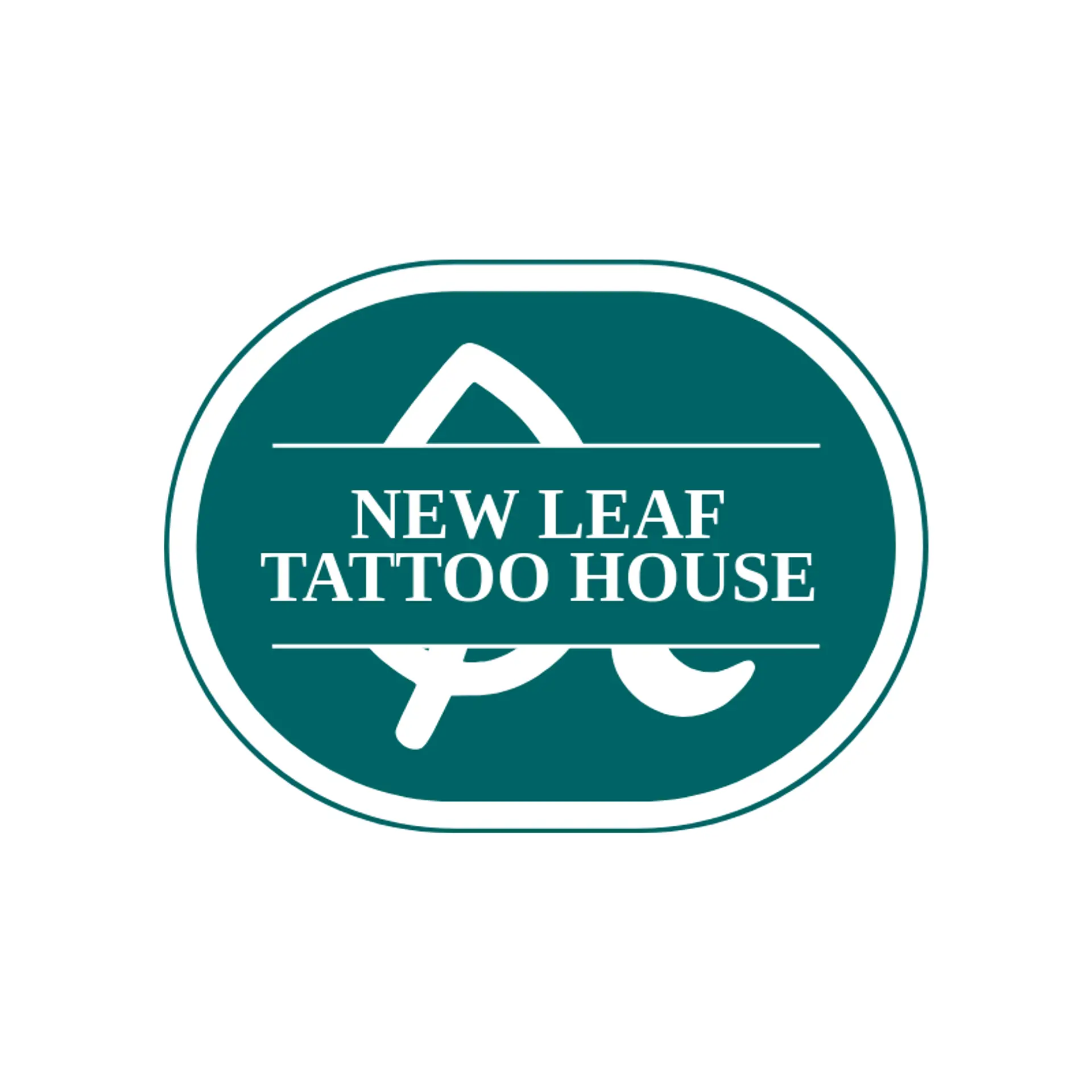 New Leaf Tattoo House logo for tattoo shop