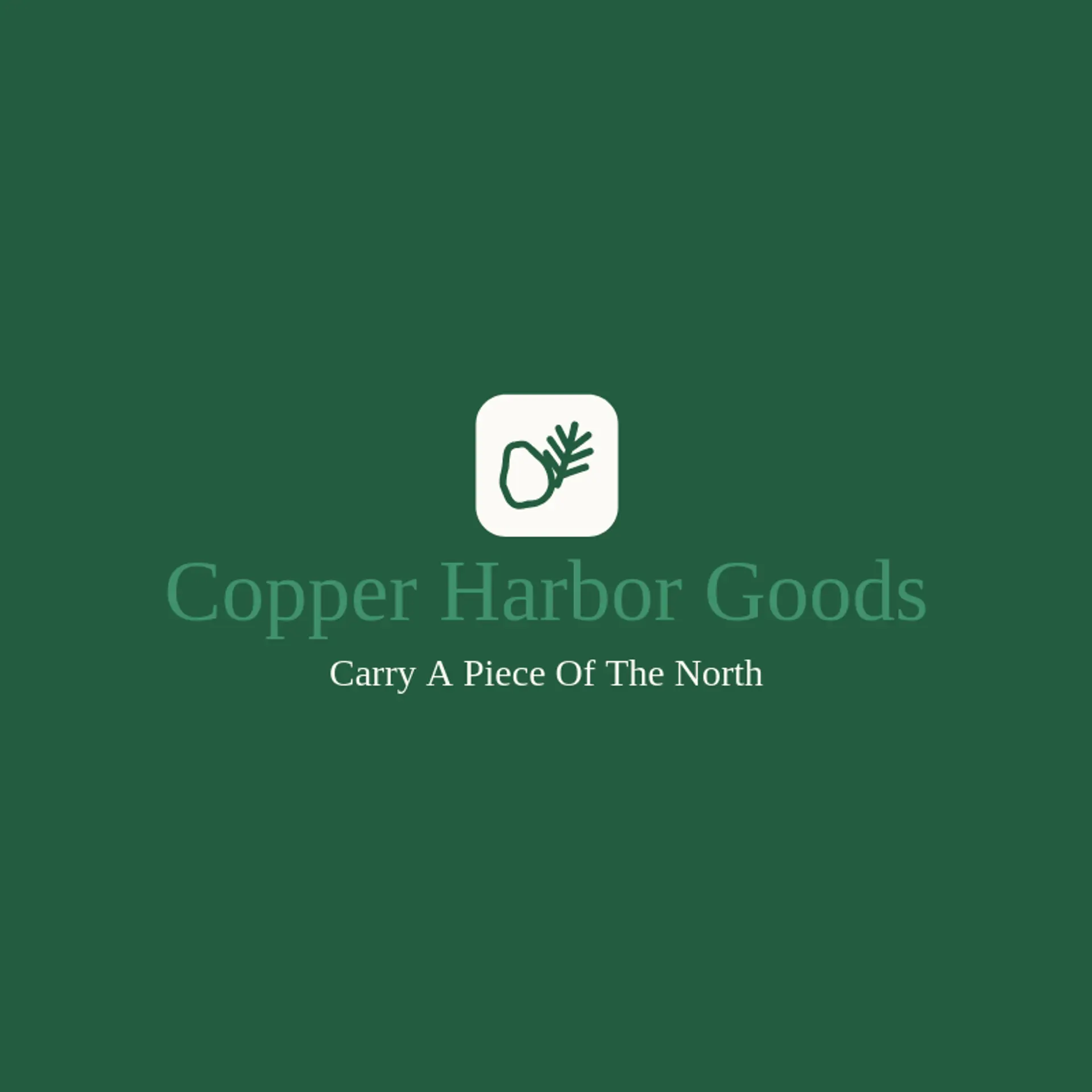 Copper Harbor Goods logo for michigan