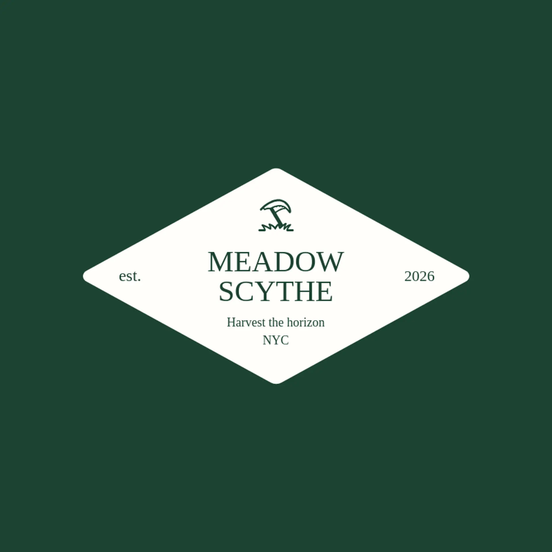Meadow Scythe logo for reaper