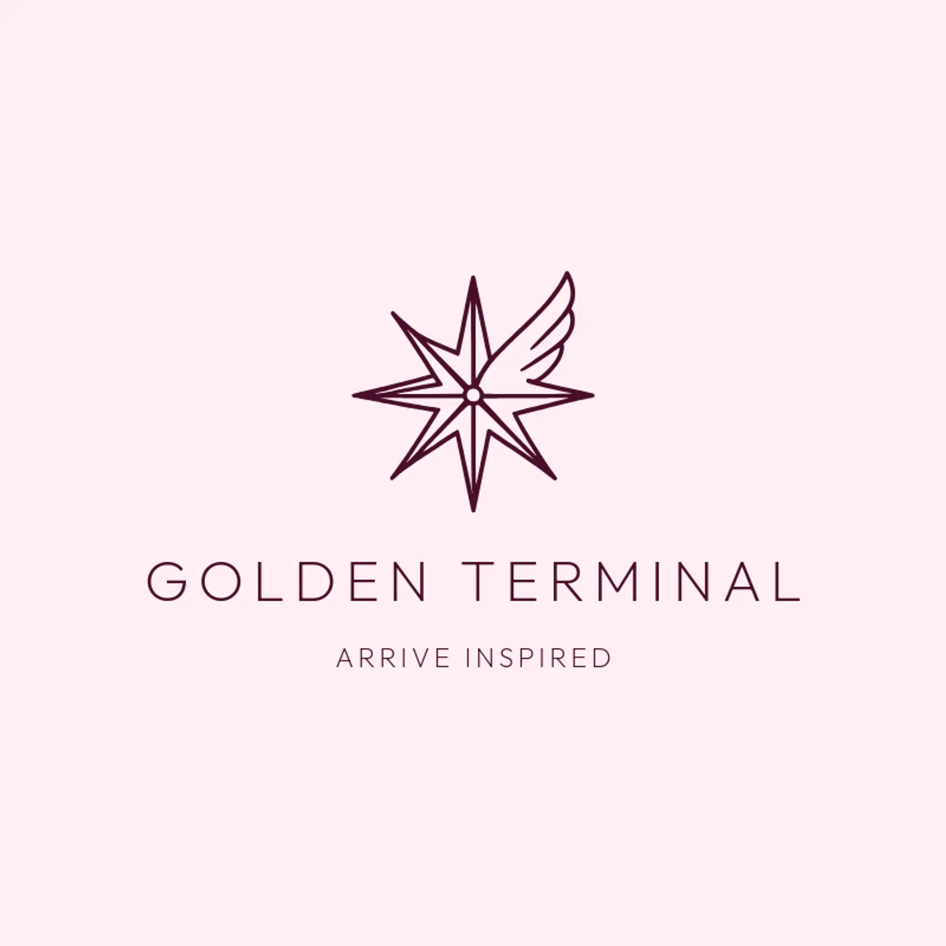 Golden Terminal logo for airline