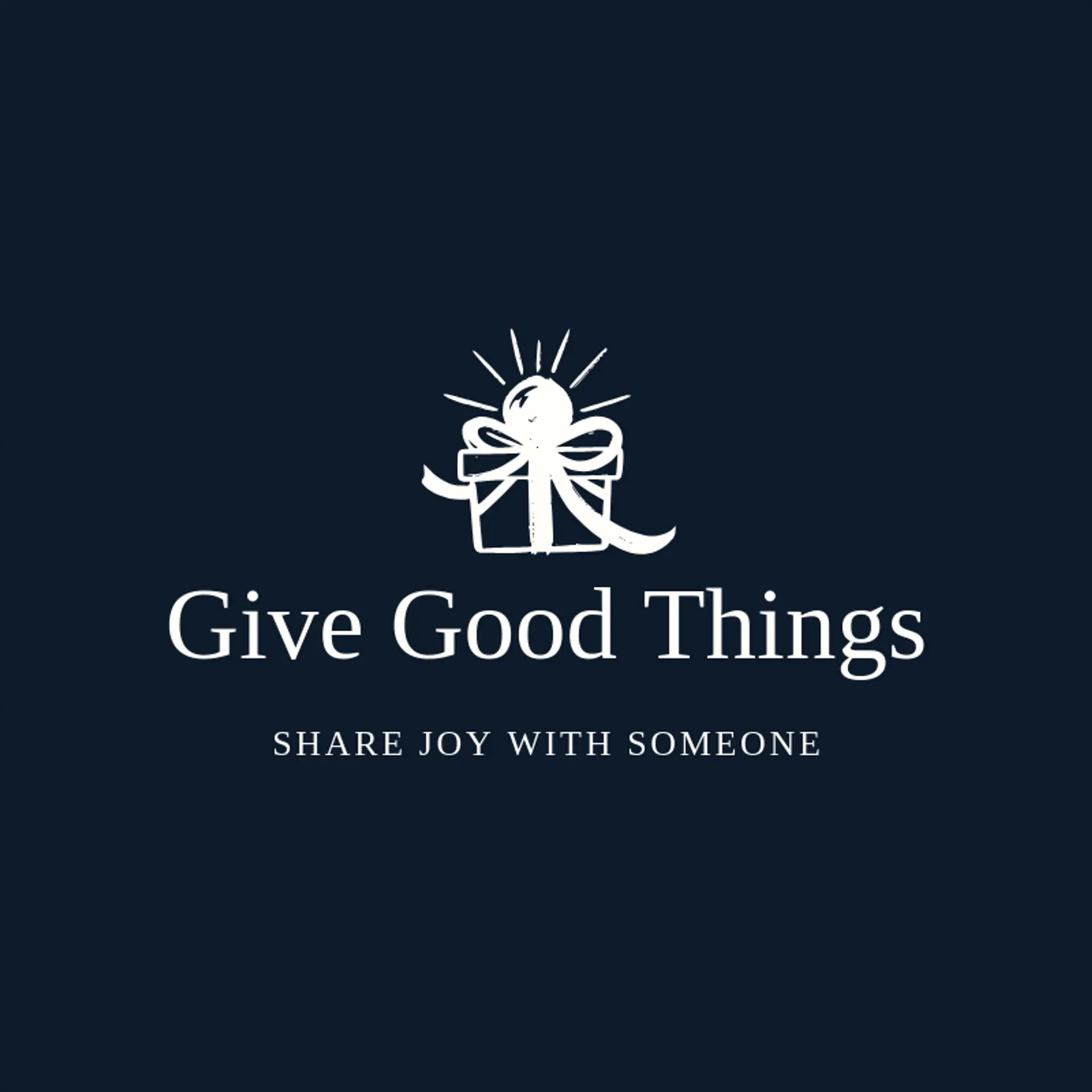 Give Good Things logo for gift