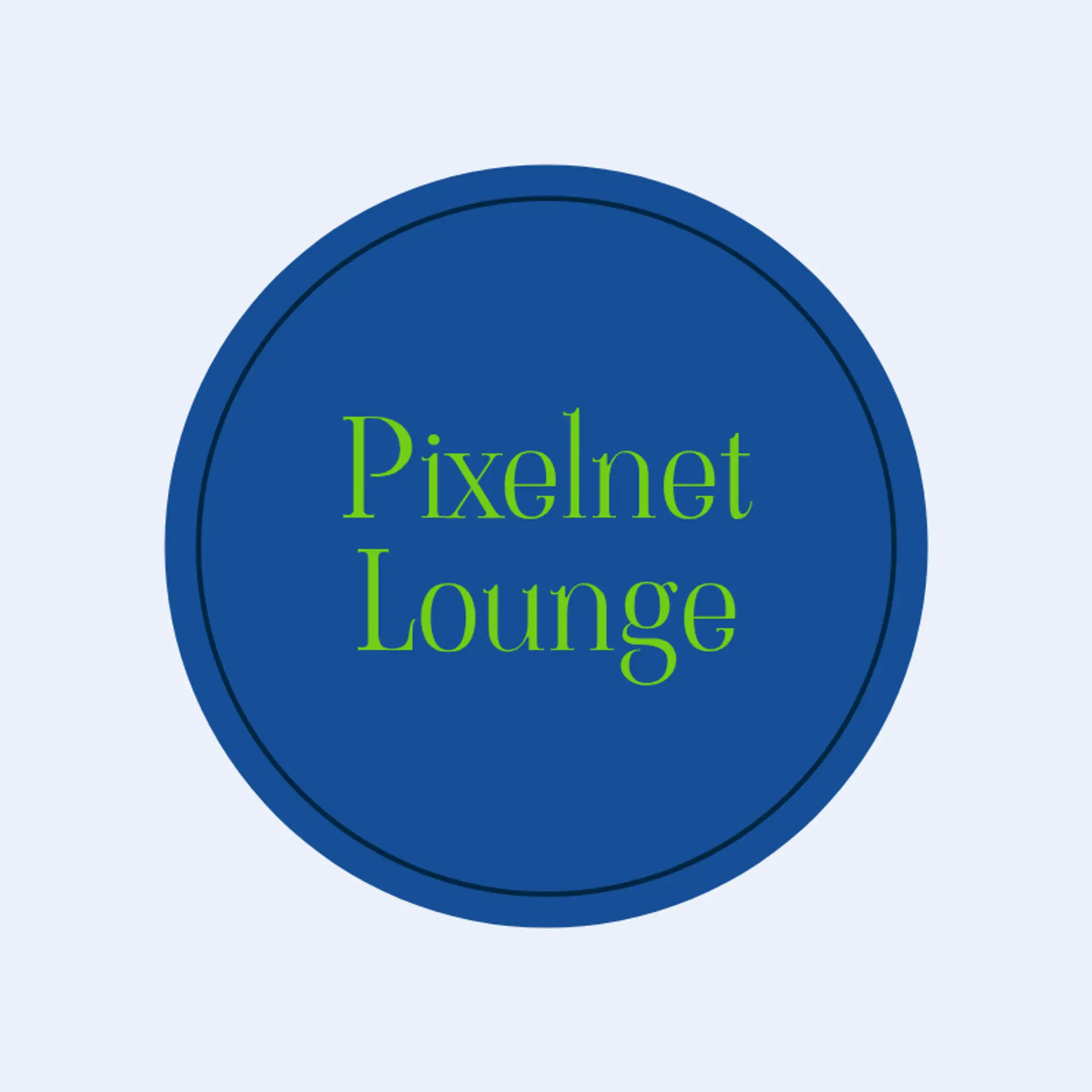Pixel Net Lounge logo for internet cafe