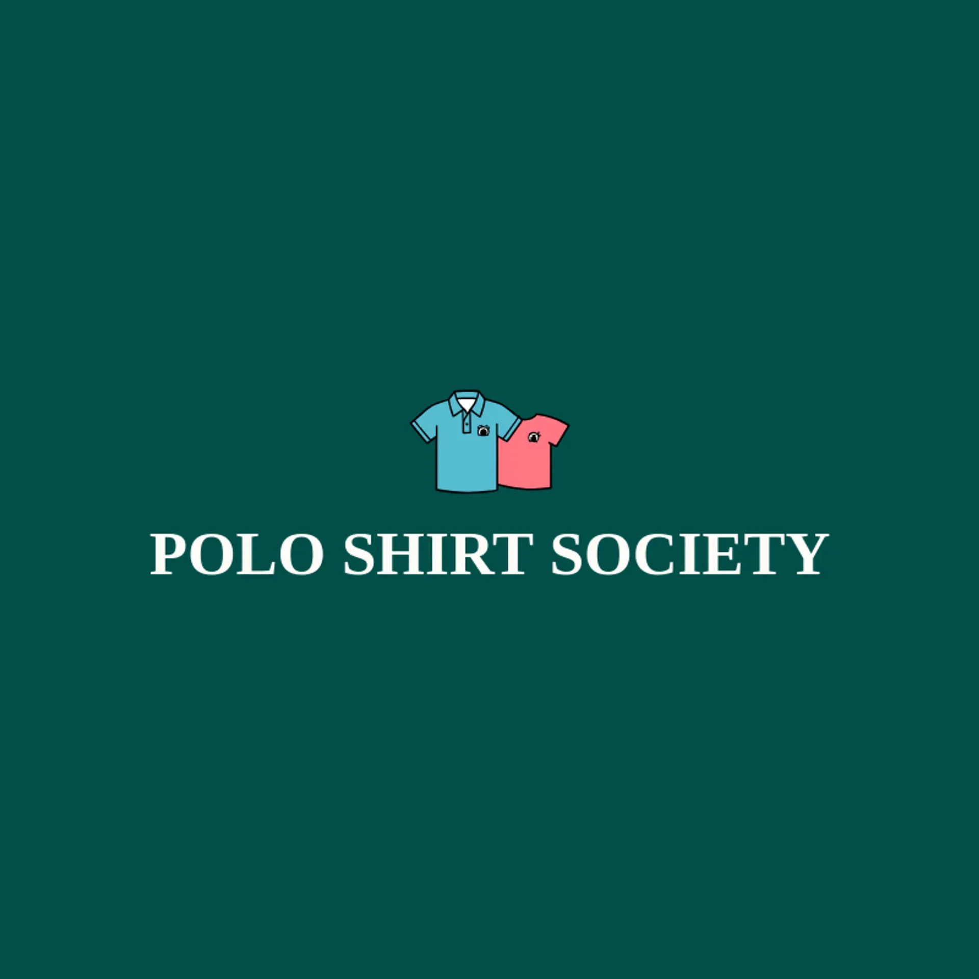Polo Shirt Society logo for polo shirt