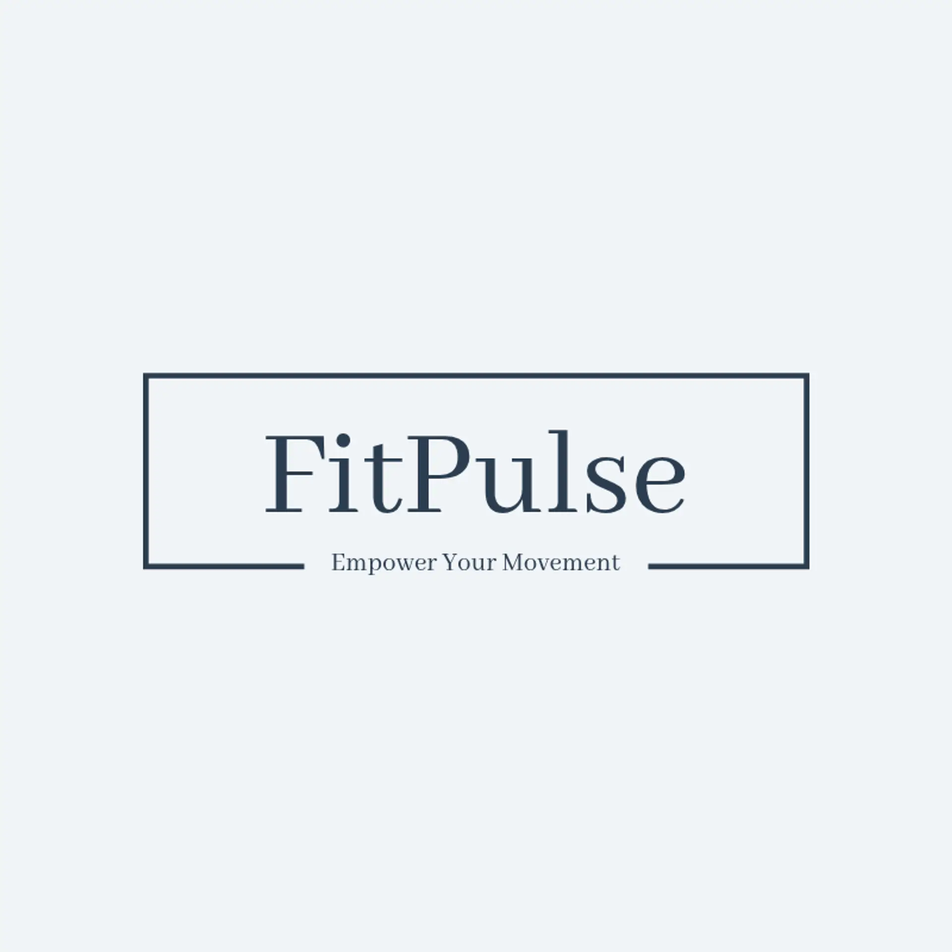 FitPulse logo for fitness app