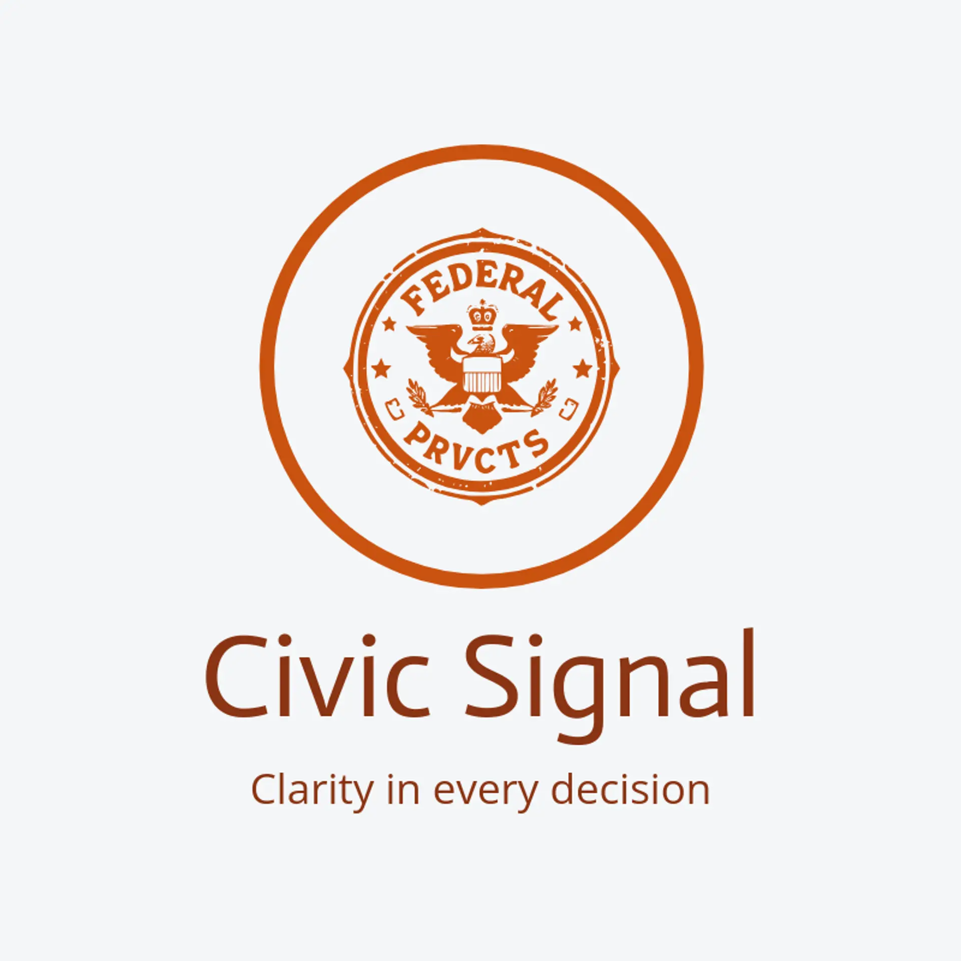 Civic Signal logo for Federal Logo Ideas