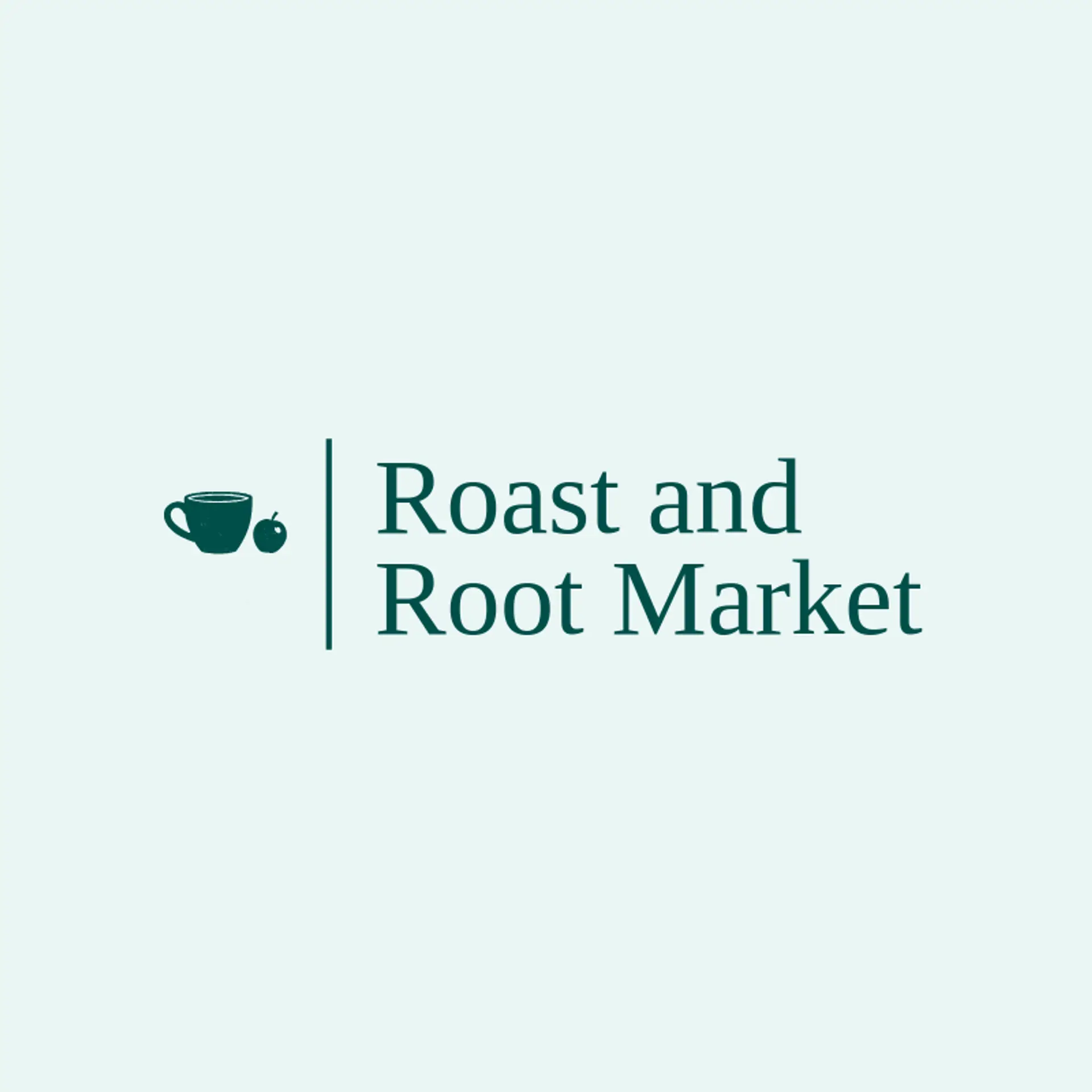 Roast and Root Market logo for market