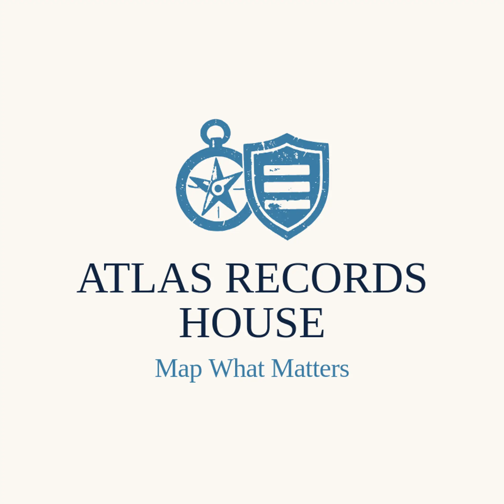 Atlas Records House logo for database
