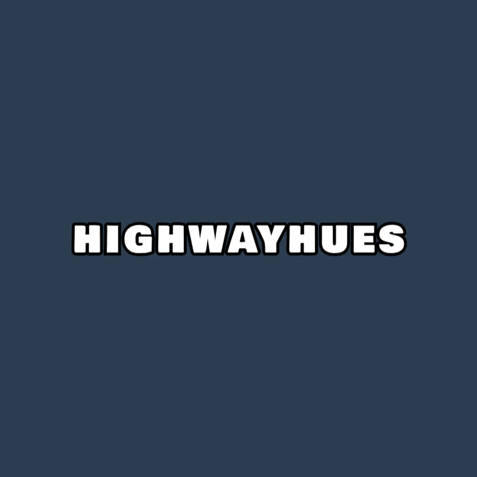 HighwayHues logo for car photography