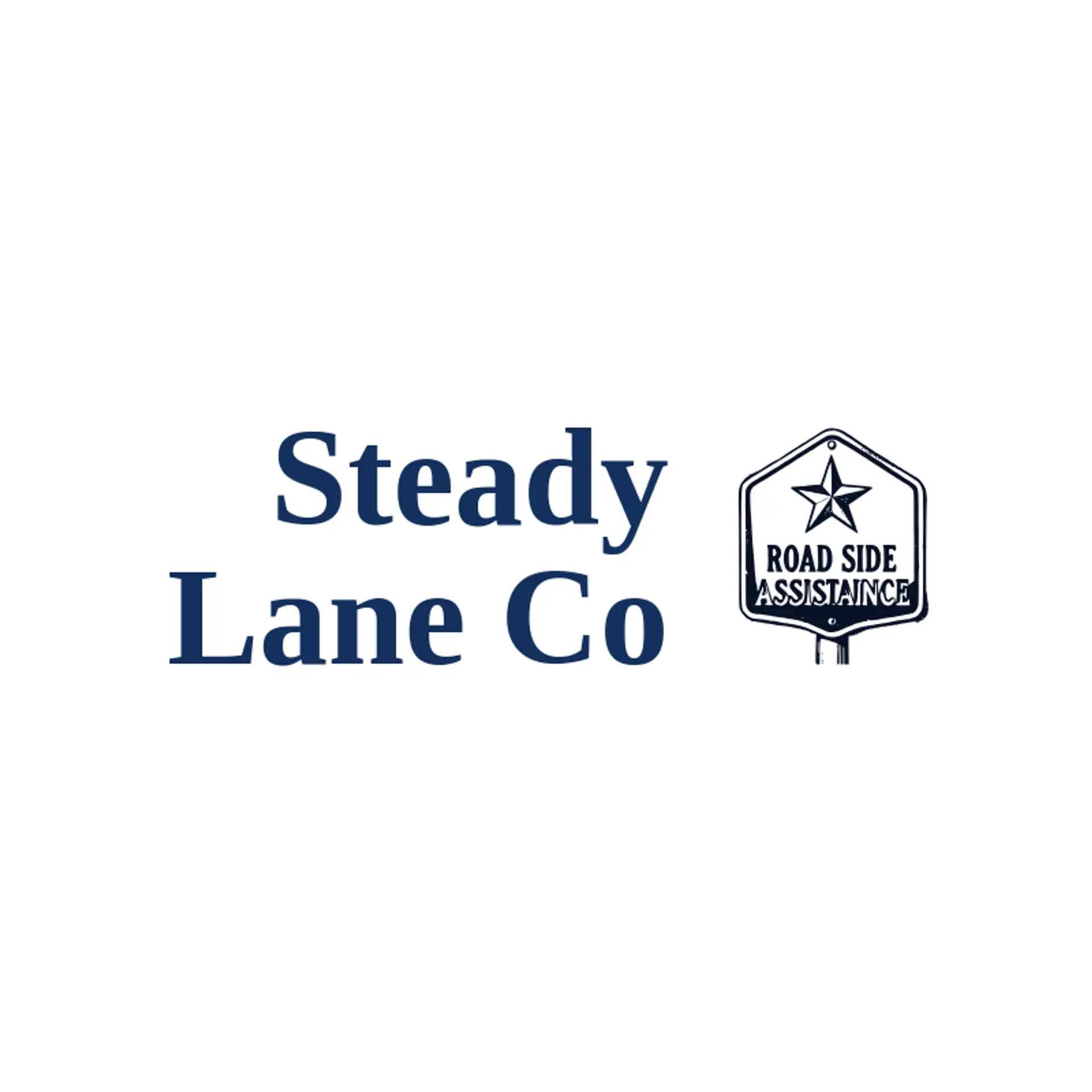 Steady Lane Co logo for roadside assistance
