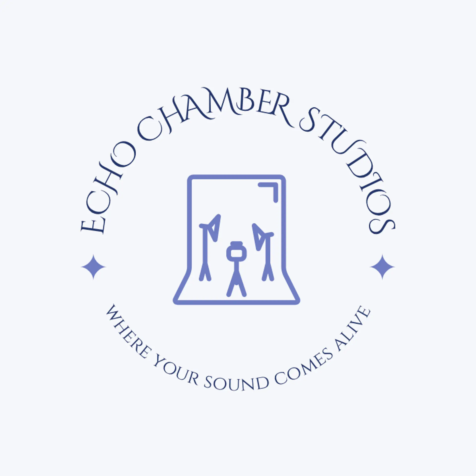 Echo Chamber Studios logo for music studio
