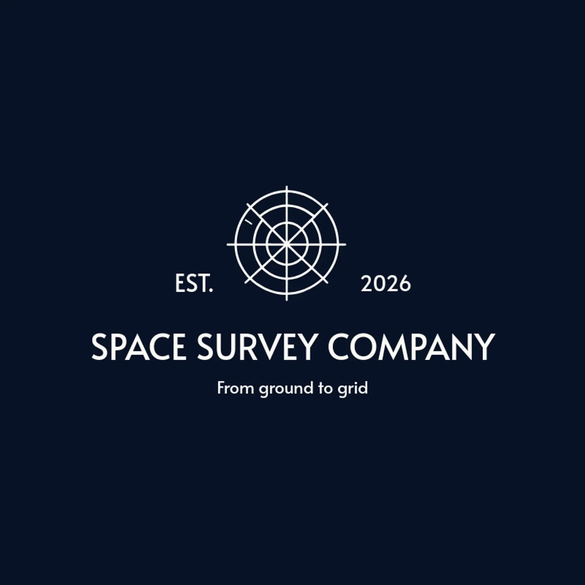 Space Survey Company logo for surveying