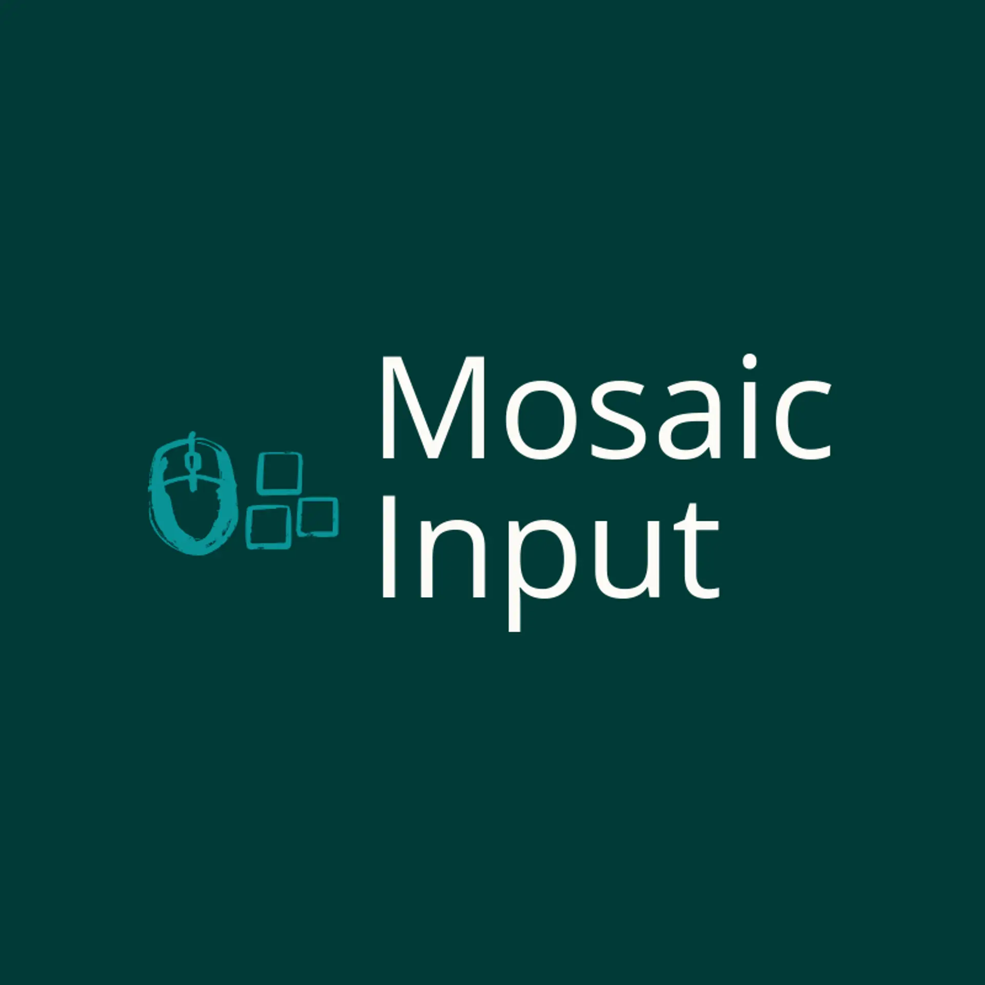 Mosaic Input logo for mouse