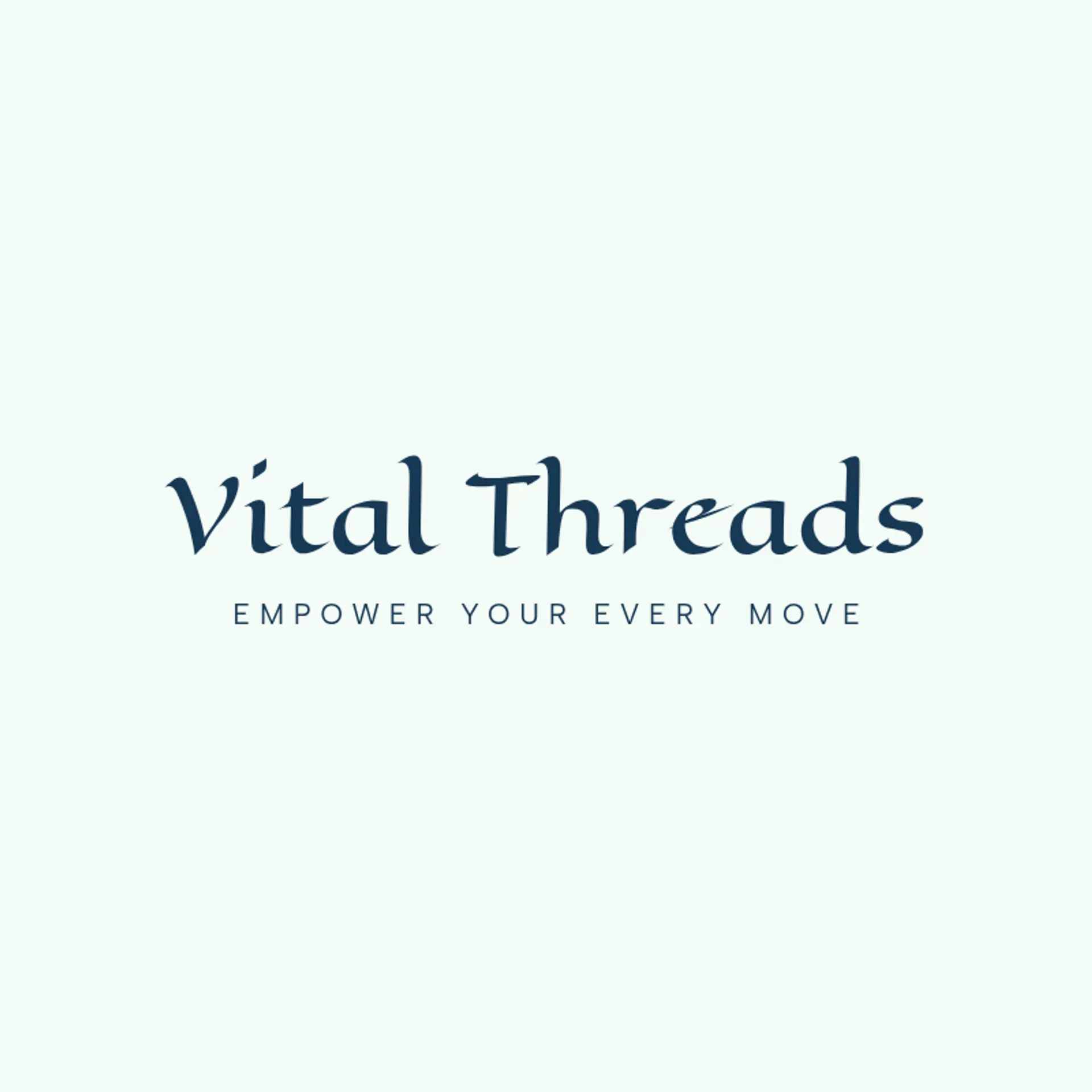 Vital Threads logo for fitness clothing