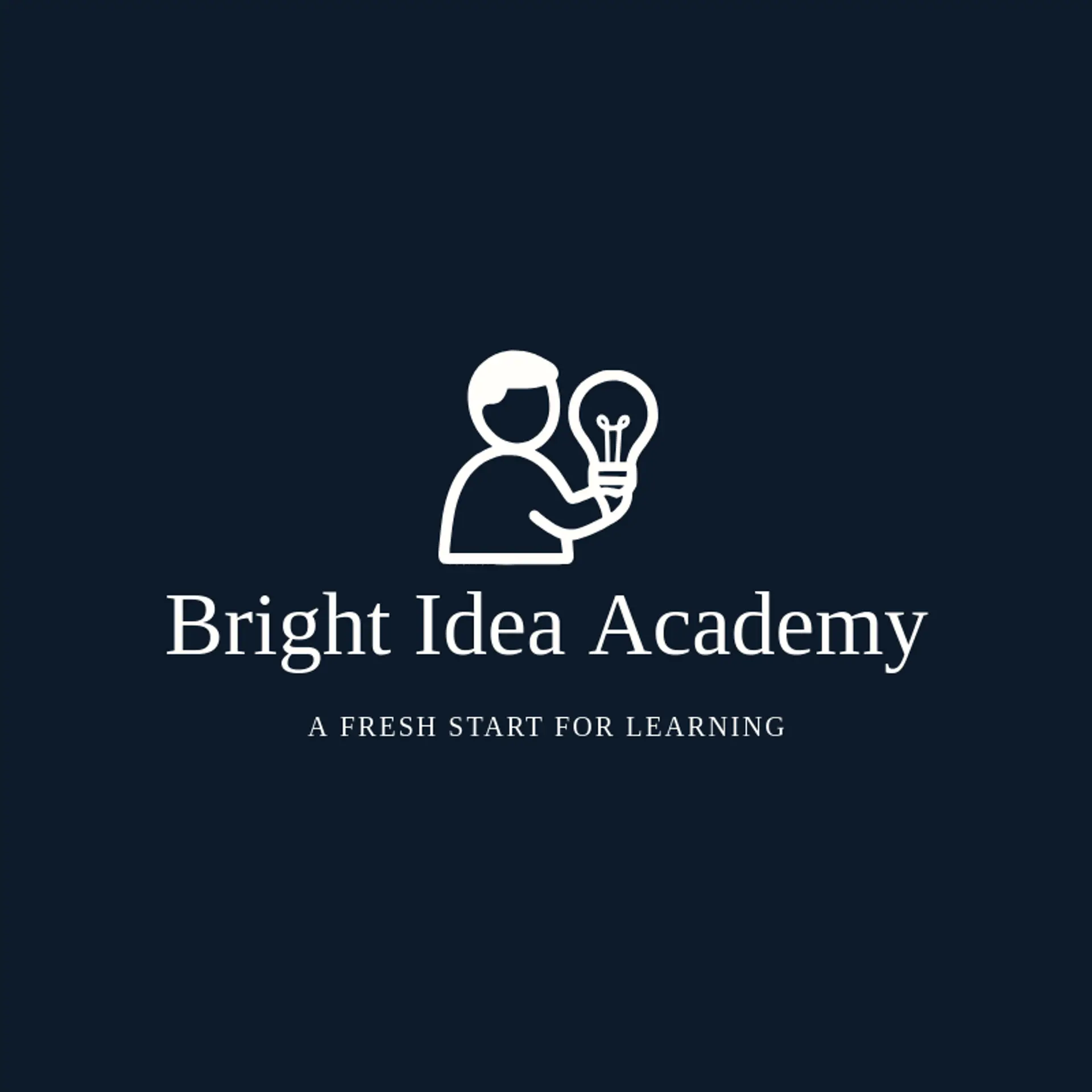 Bright Idea Academy logo for teaching