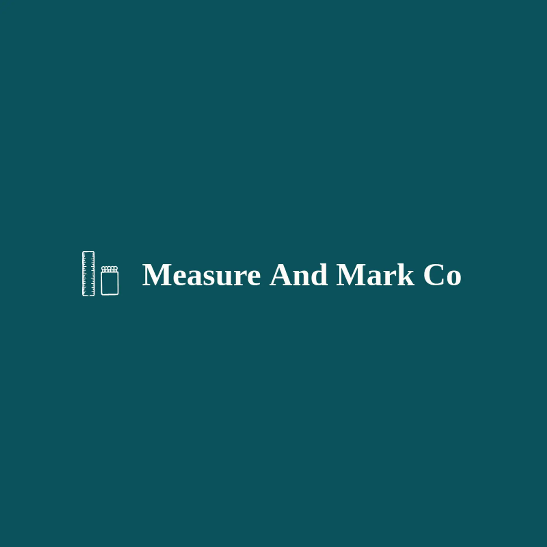 Measure and Mark Co logo for drawing