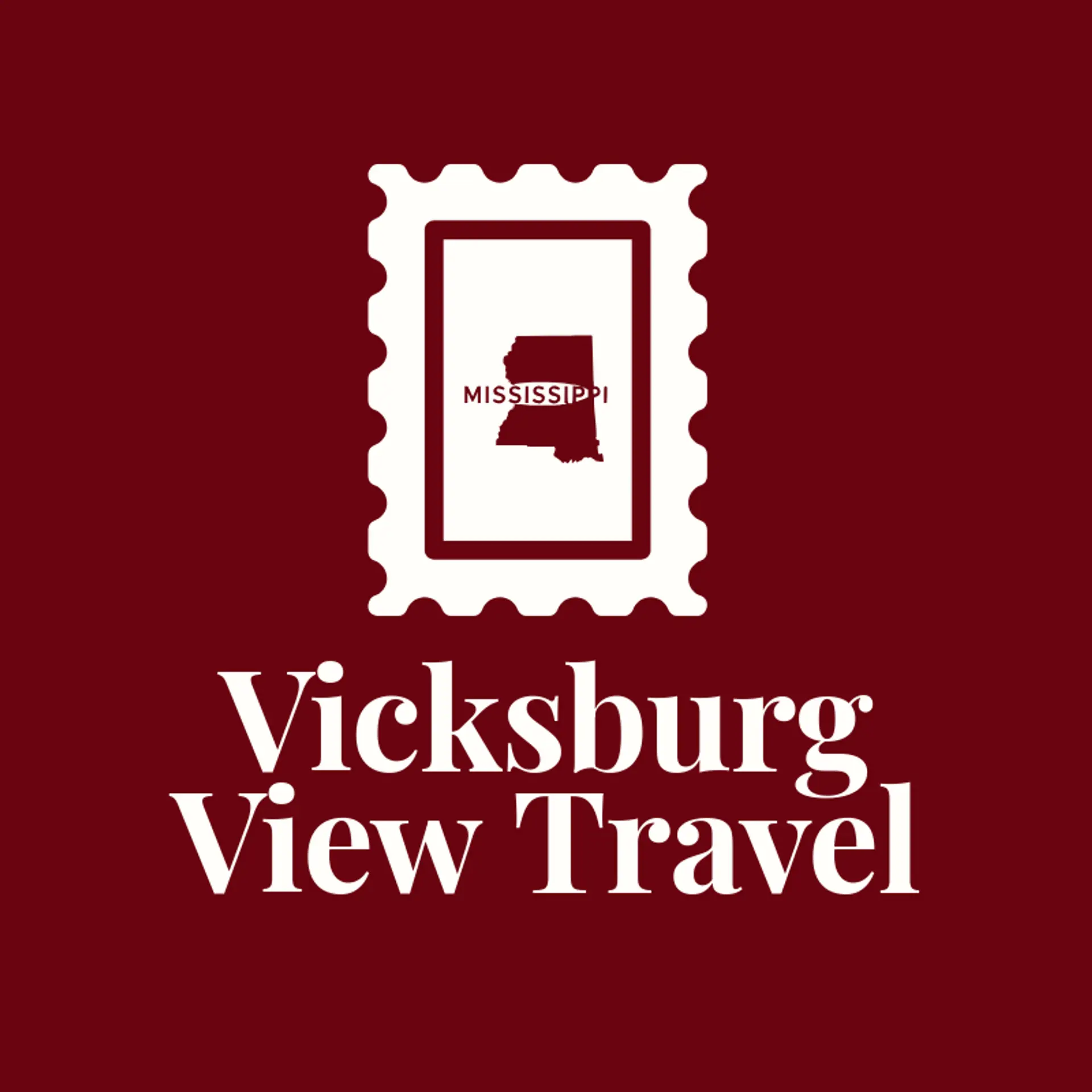Vicksburg View Travel logo for mississippi