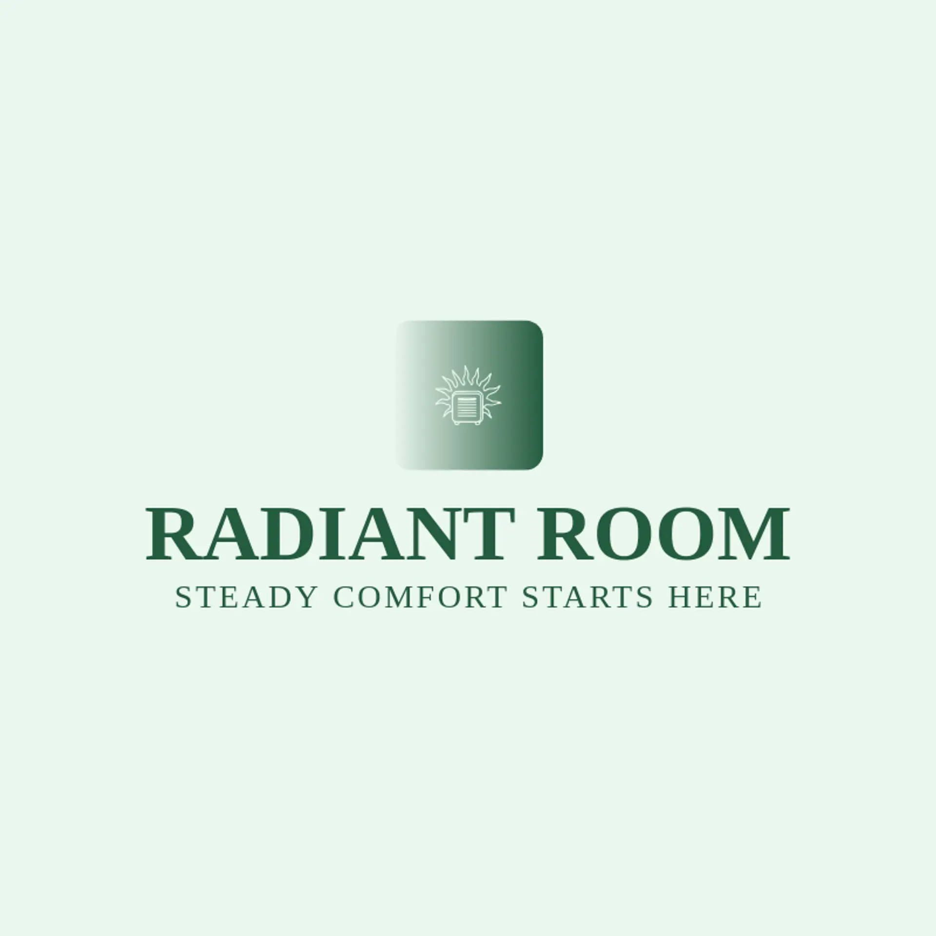 Radiant Room logo for air conditioning