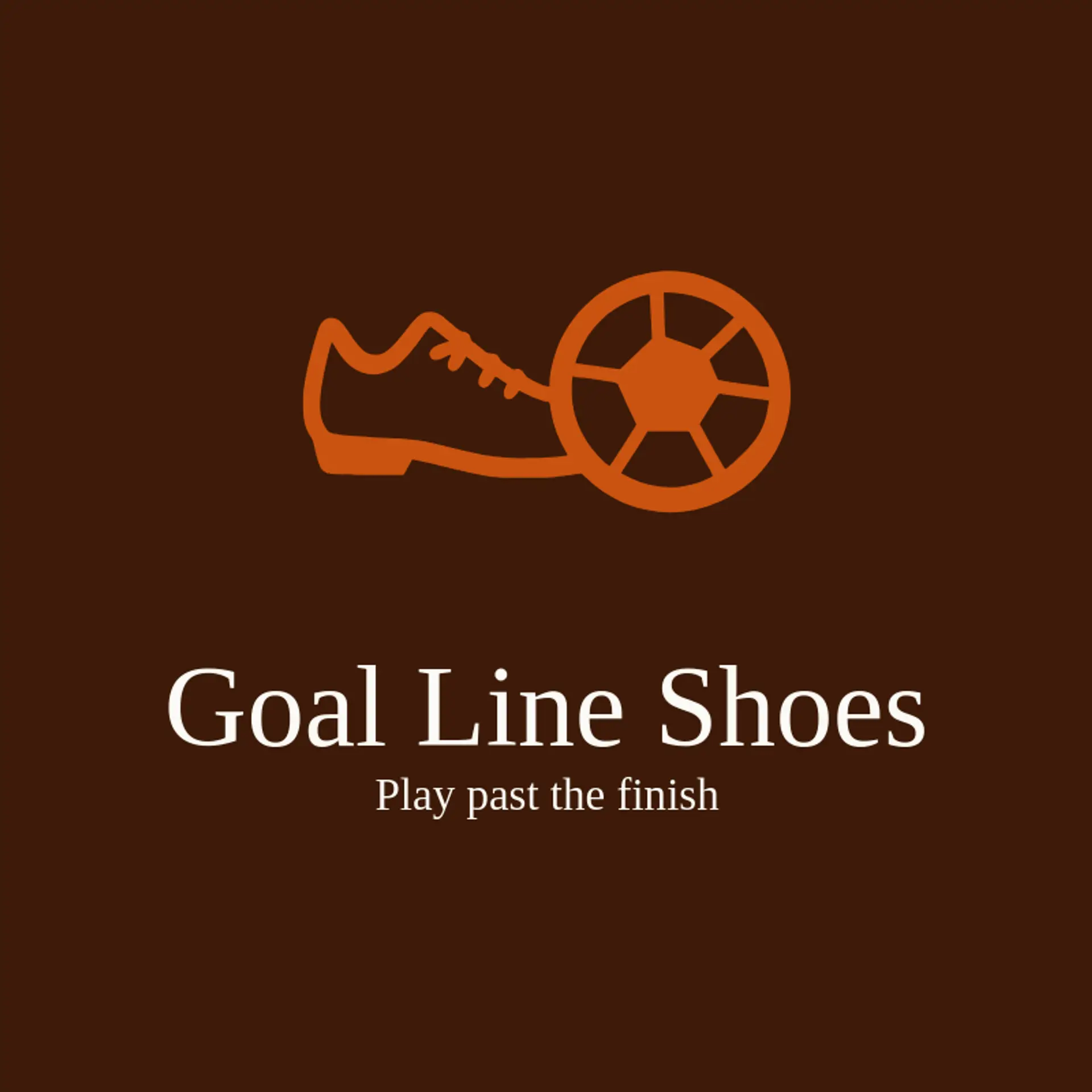 Goal Line Shoes logo for shoe