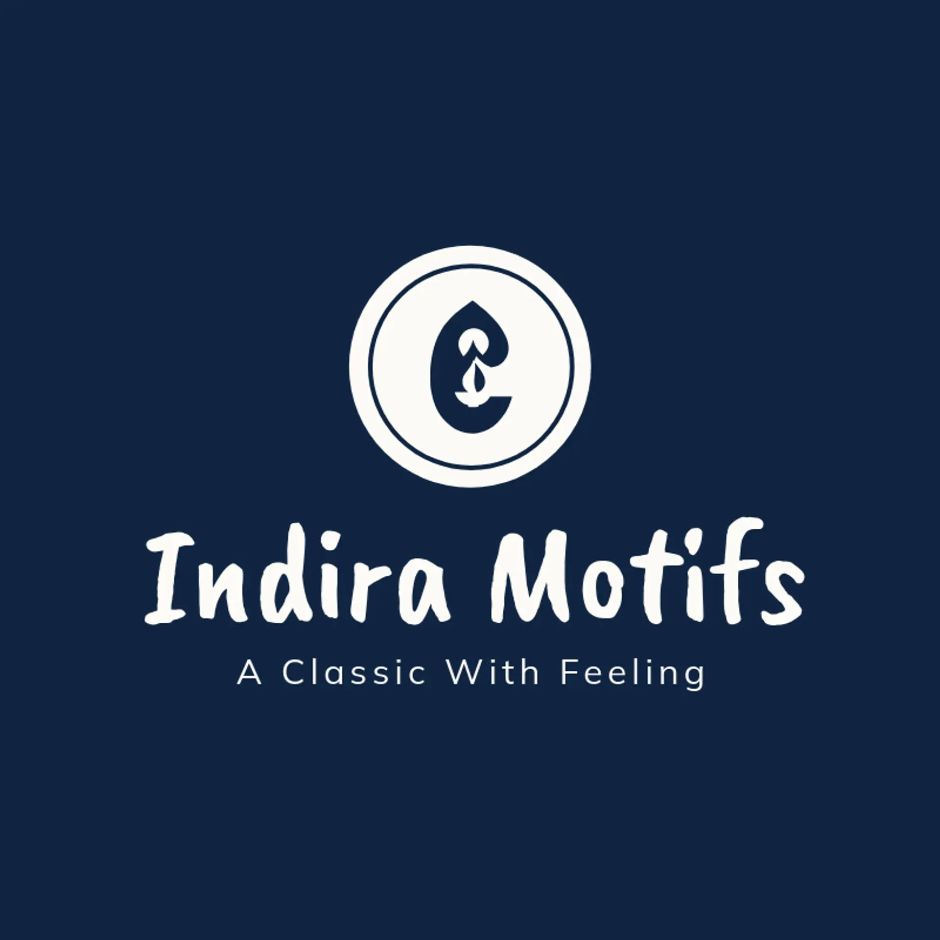 Indira Motifs logo for saree