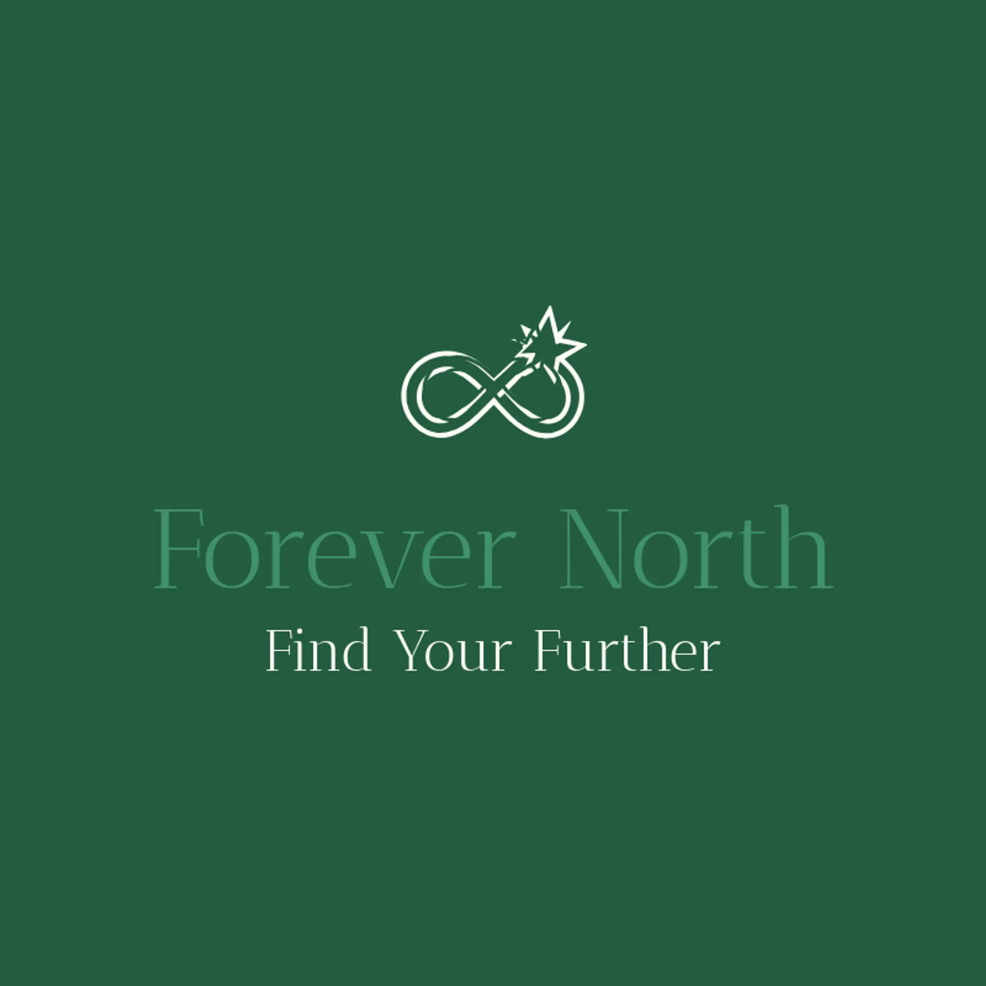 Forever North logo for infinity