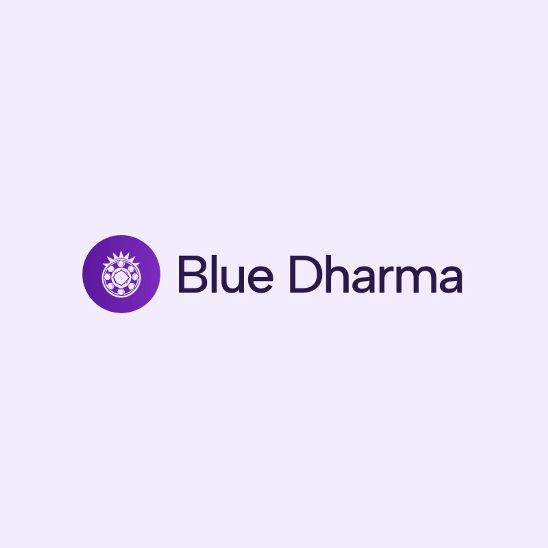 Blue Dharma logo for indian flag