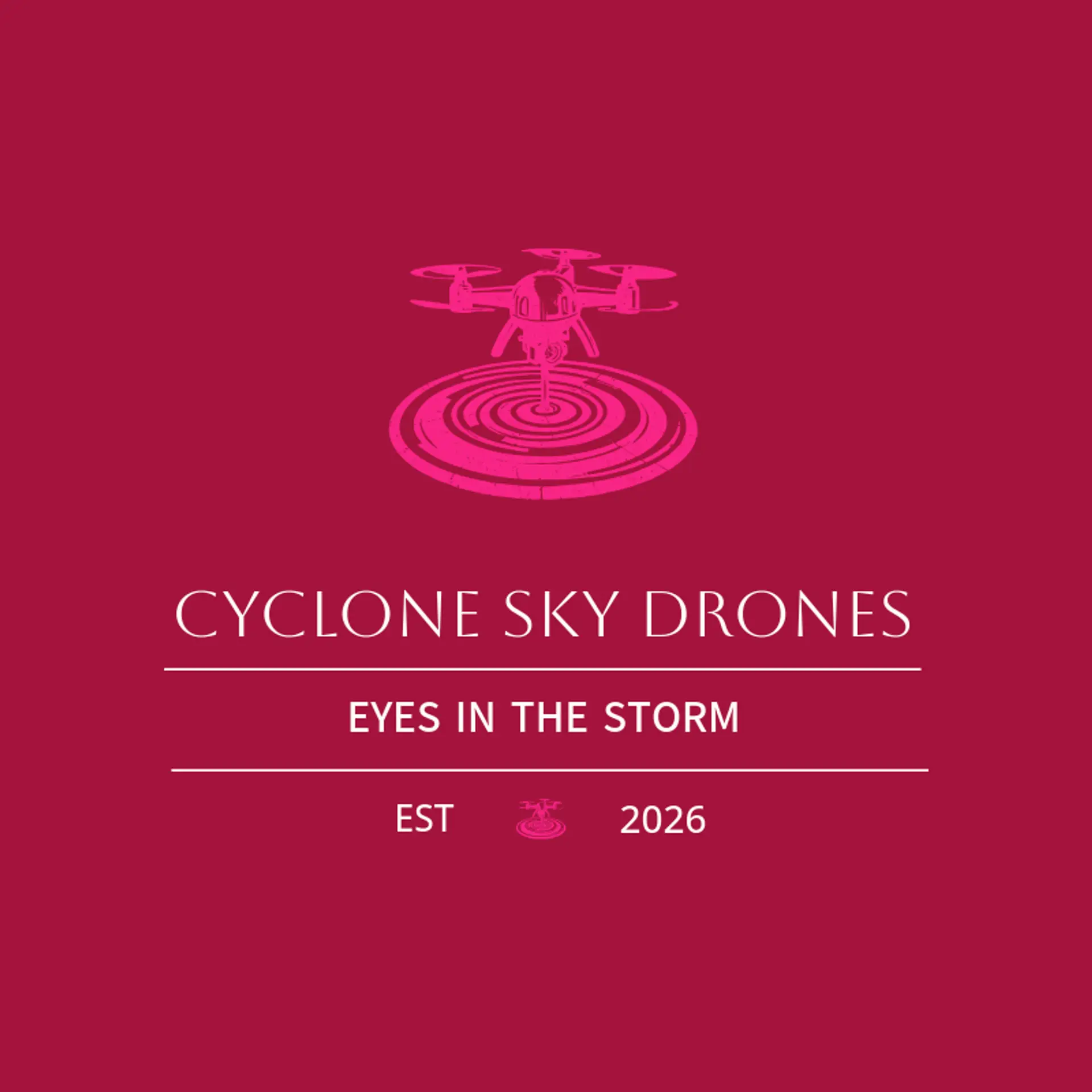 Cyclone Sky Drones logo for cyclone